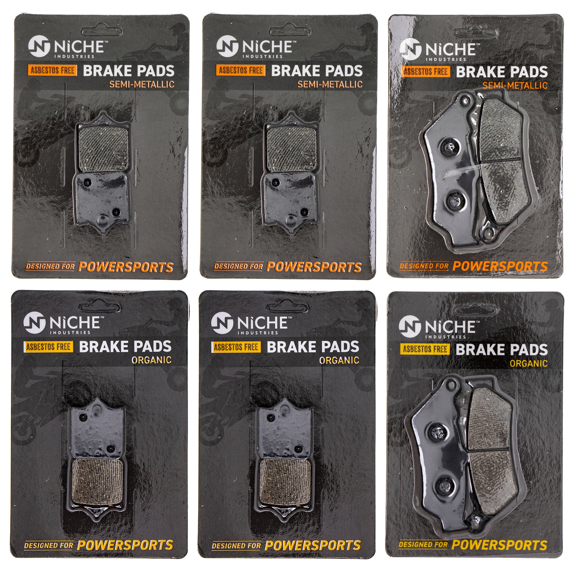 Complete Brake Set for KTM 990 950 50313030200 60013030000 NICHE MK1268PAD