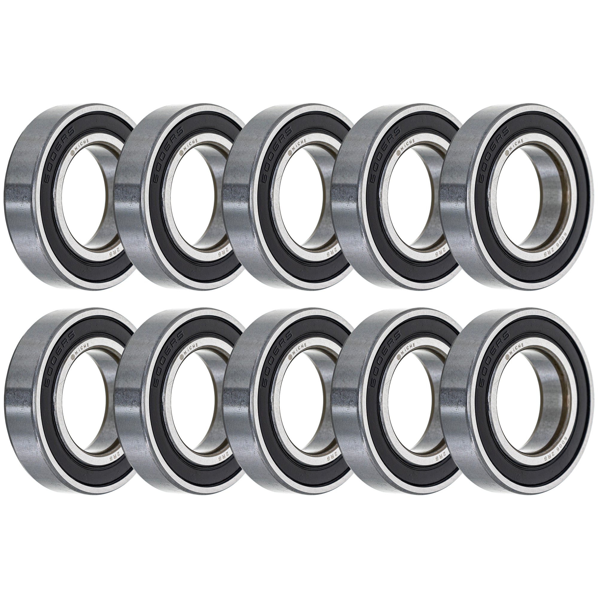 Single Row, Deep Groove, Ball Bearing Pack of 10 10-Pack for zOTHER Polaris Arctic Cat NICHE 519-CBB2224R