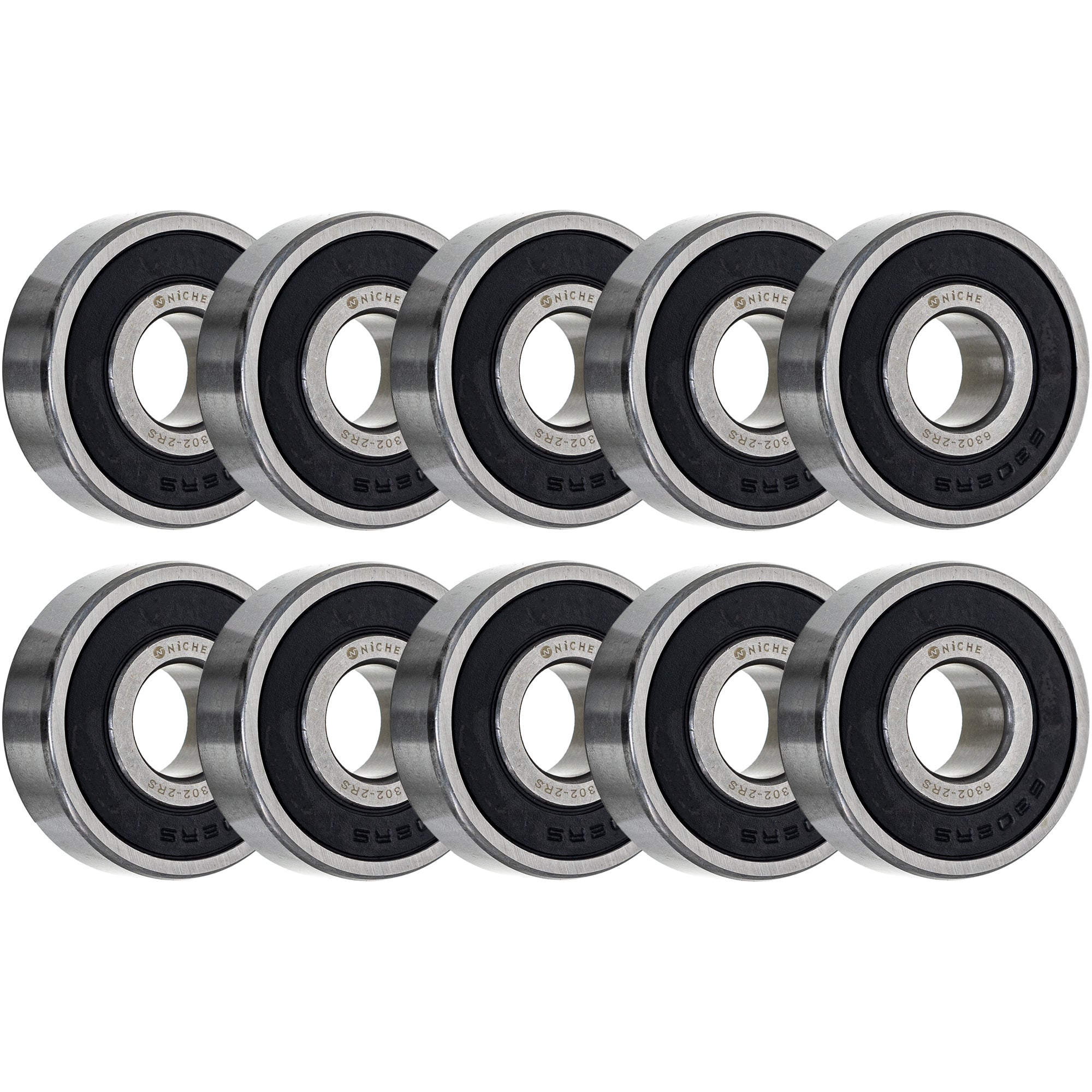 Single Row, Deep Groove, Ball Bearing Pack of 10 10-Pack for zOTHER XL125S V65 V30 TR200 NICHE 519-CBB2232R