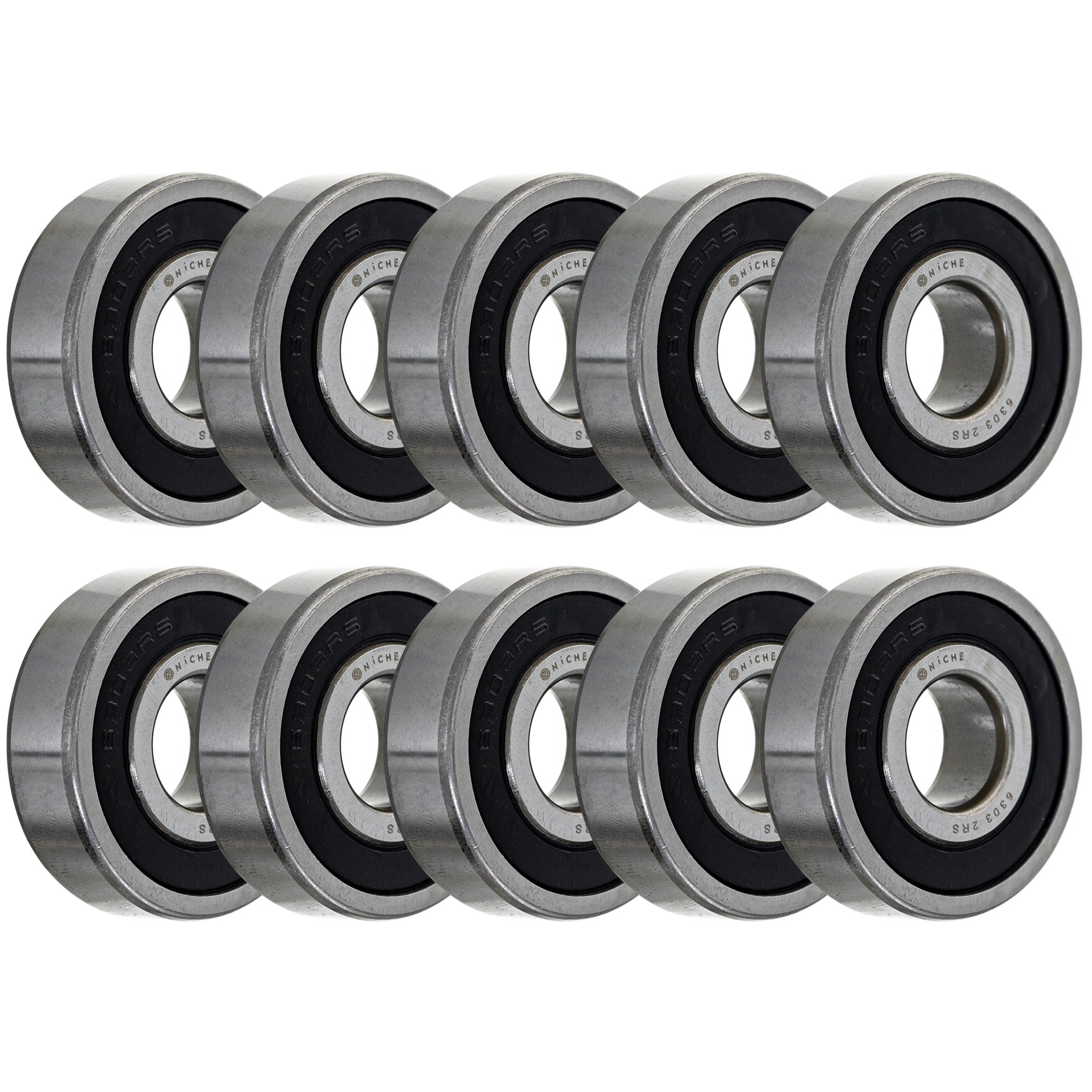 Single Row, Deep Groove, Ball Bearing Pack of 10 10-Pack for zOTHER V45 V30 Tourist Silver NICHE 519-CBB2236R