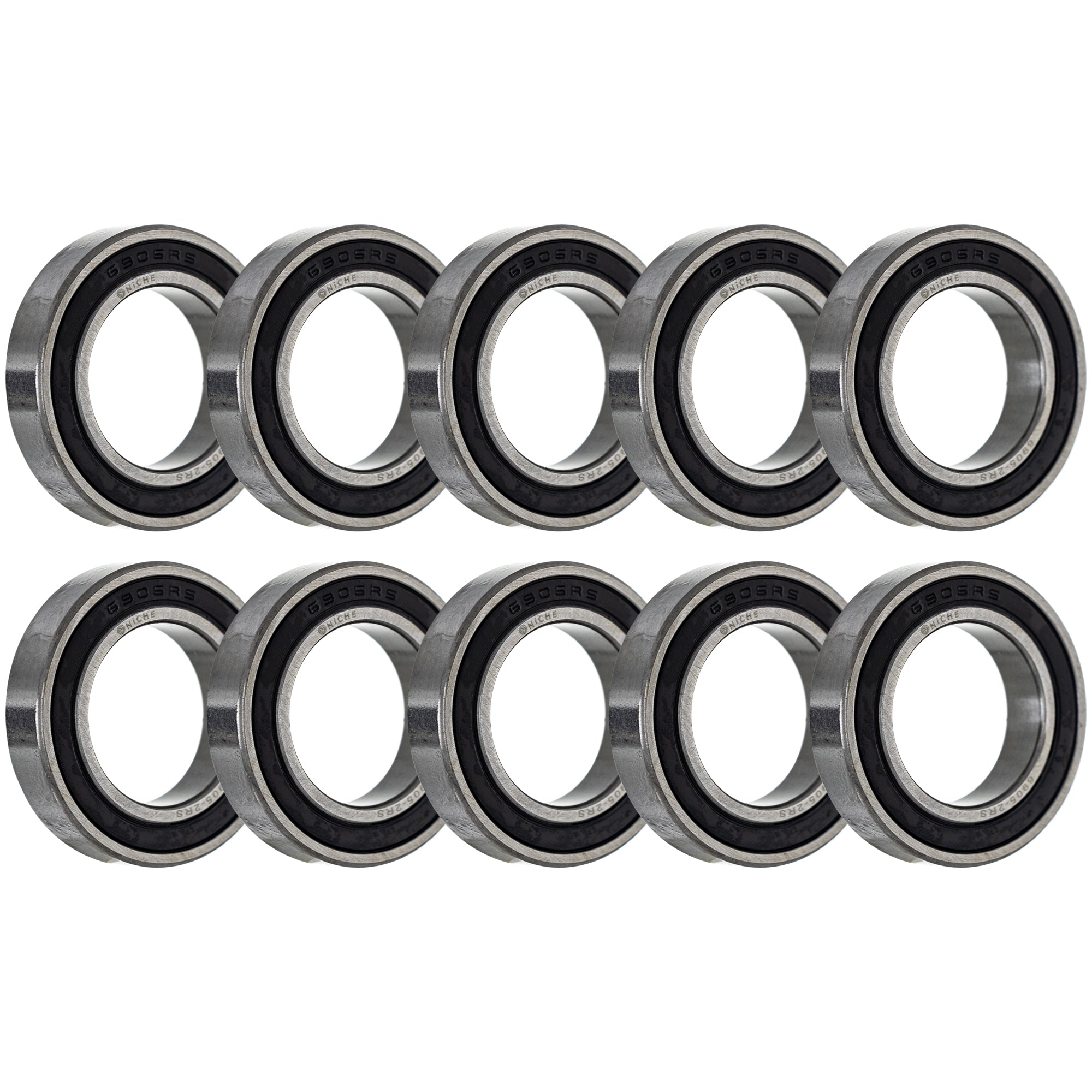 Single Row, Deep Groove, Ball Bearing Pack of 10 10-Pack for zOTHER VTX1800T3 VTX1800T2 NICHE 519-CBB2251R