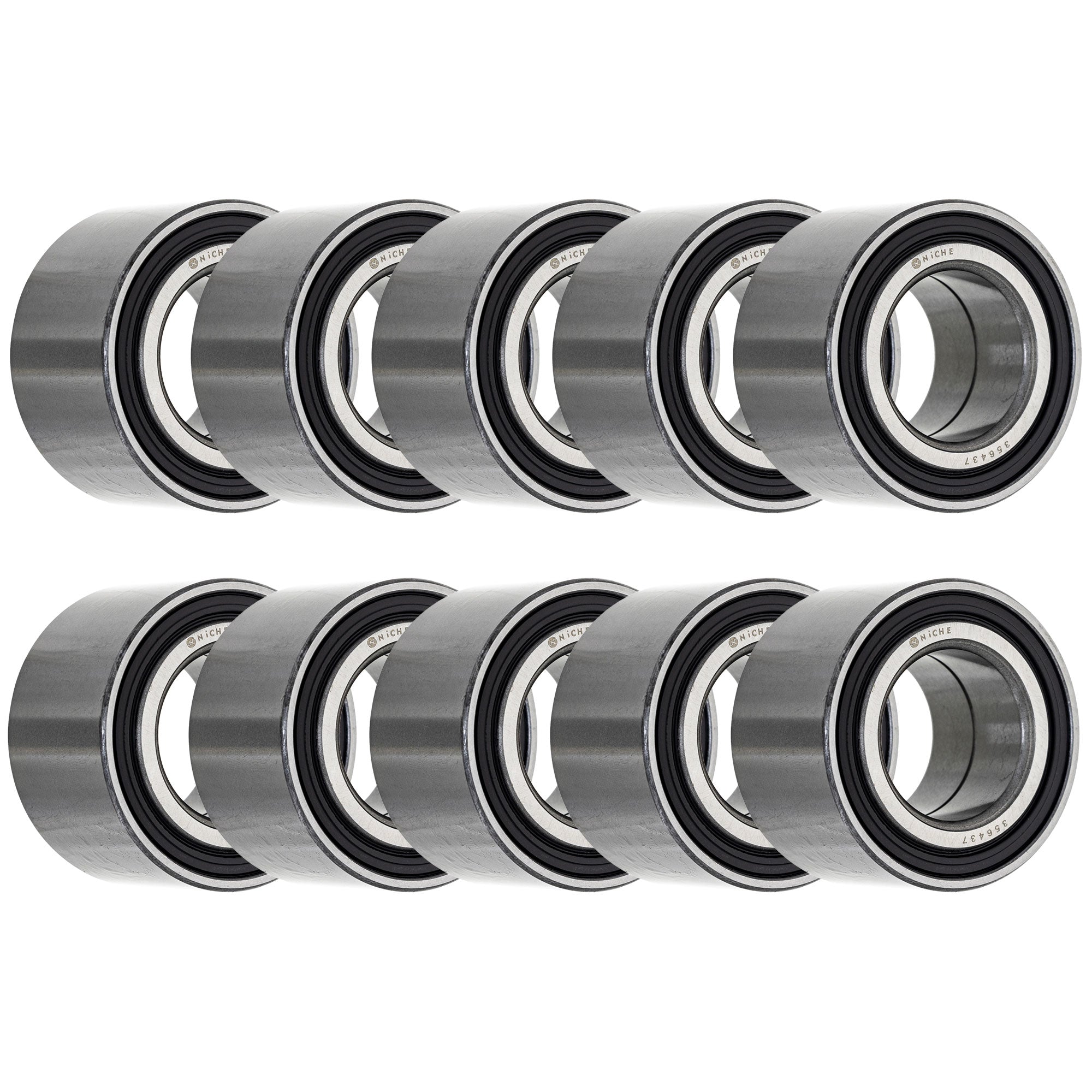 Double Row, Angular Contact, Ball Bearing Pack of 10 10-Pack for zOTHER GEM Trail-Blazer NICHE 519-CBB2283R