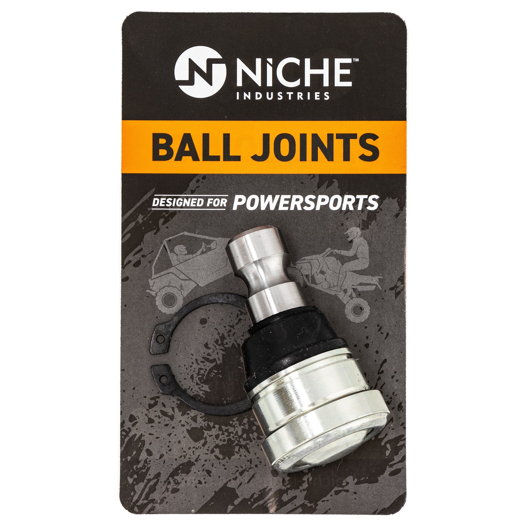 NICHE 519-CBJ2243T Ball Joint 4-Pack for Western Power Sports Polaris