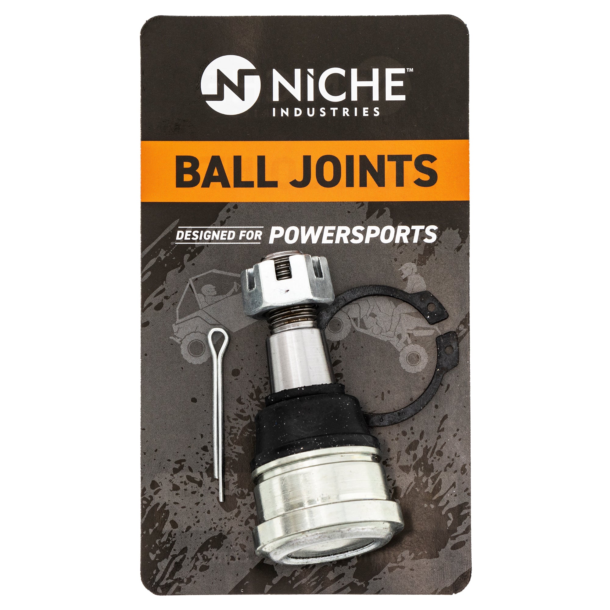 NICHE 519-CBJ2247T Ball Joint 4-Pack for Western Power Sports Polaris