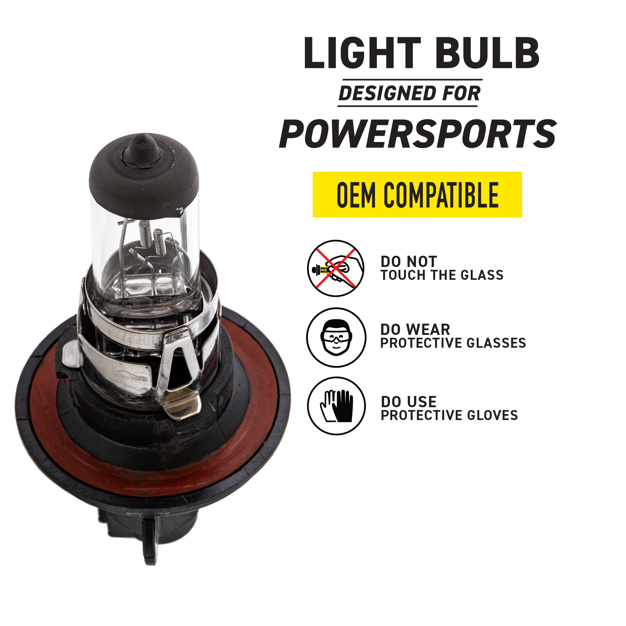 H13 Headlight Bulb for Polaris Rush Pro RMK Indy Switchback