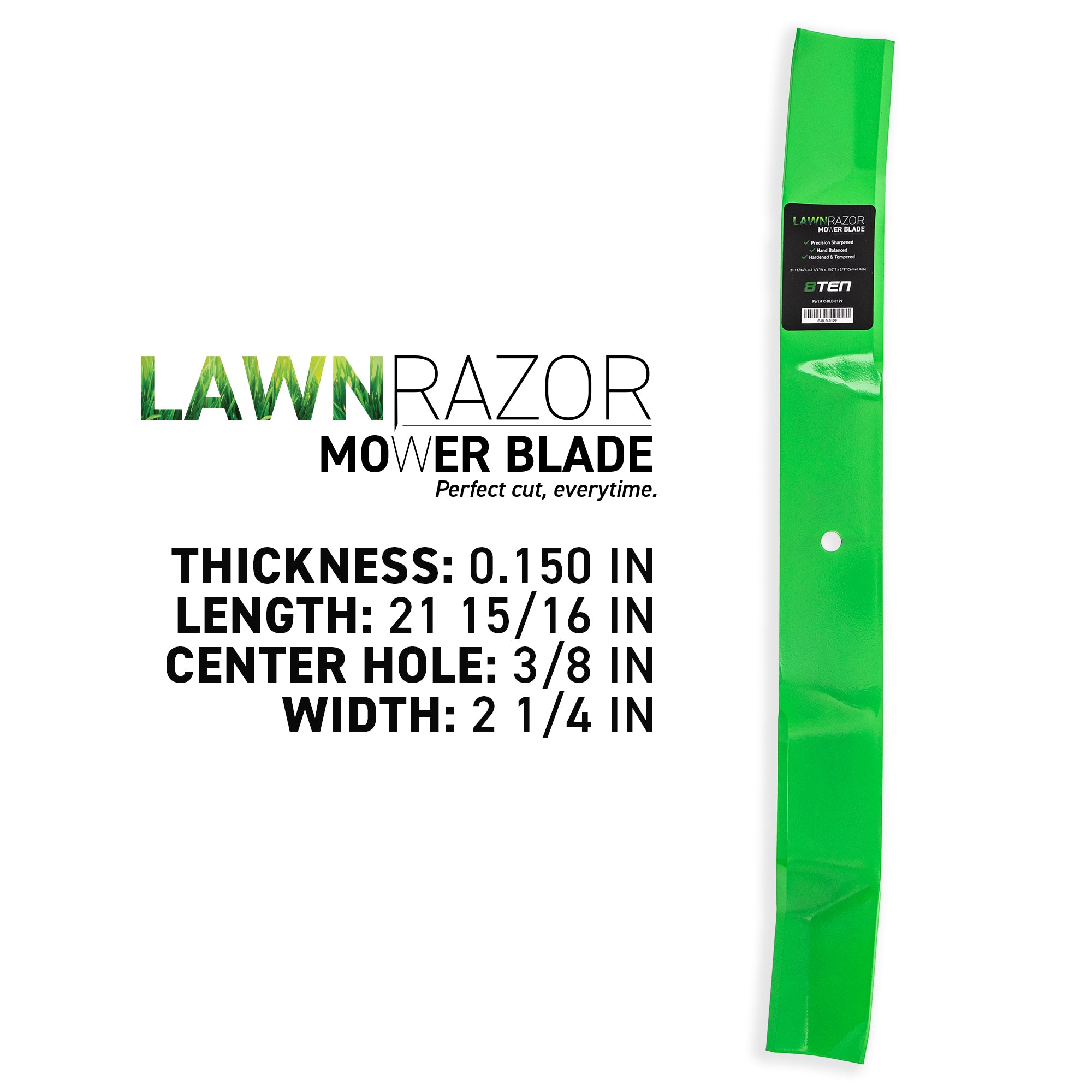 8TEN LawnRAZOR Blade 3-Pack 2030 1101120E701MA