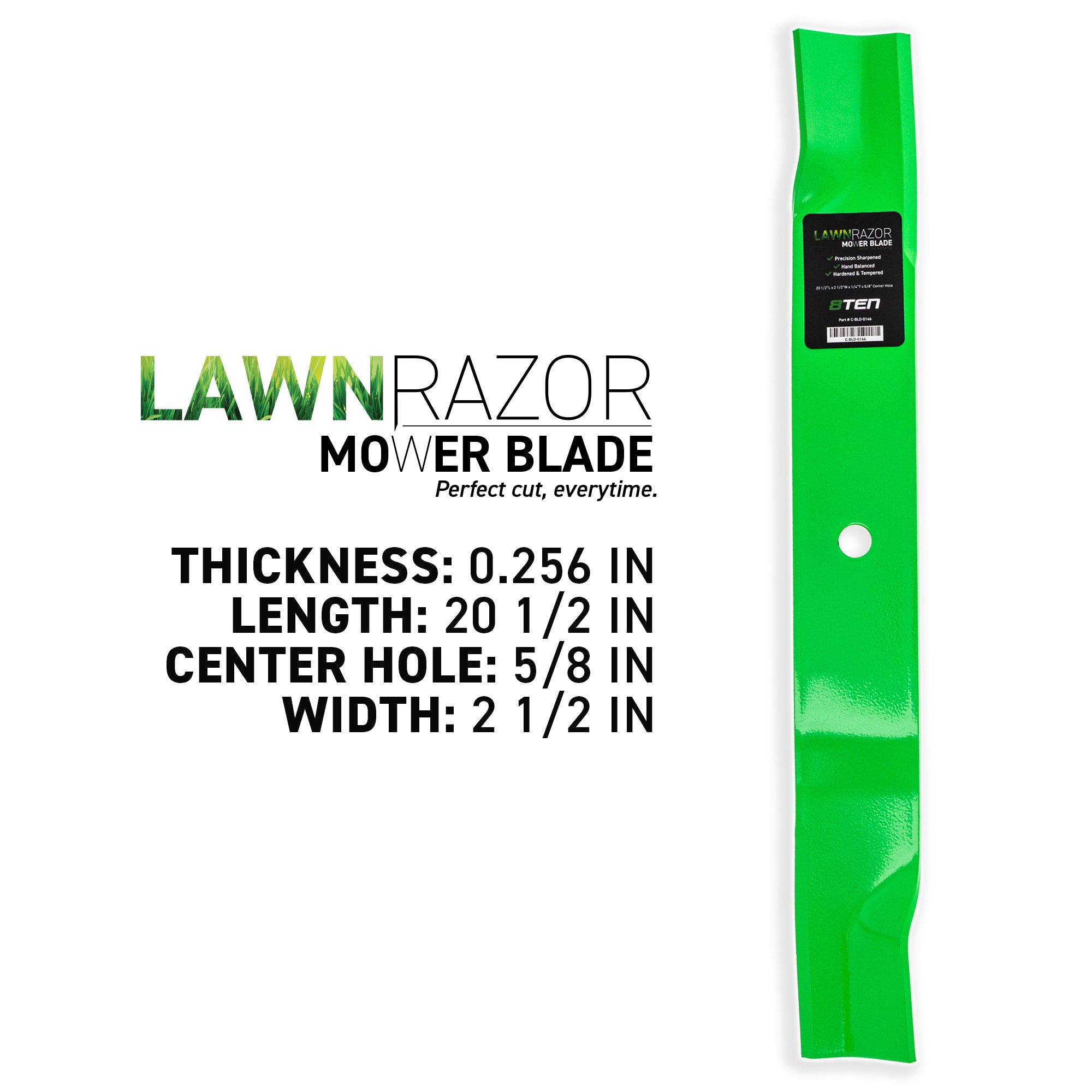 8TEN 810-CBL2368D LawnRAZOR Deck Mower Blade for zOTHER Stens Oregon