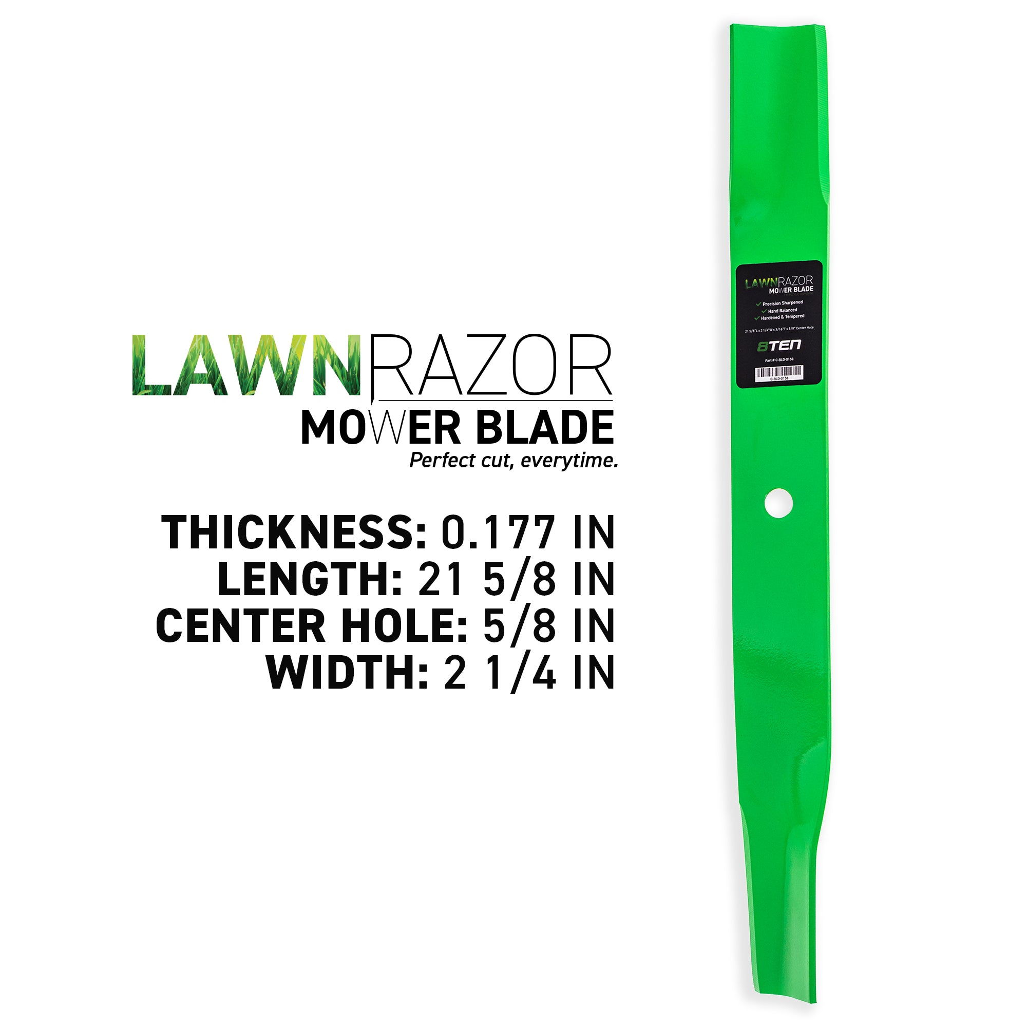 8TEN LawnRAZOR Deck Blade 2-Pack 110-6568-03