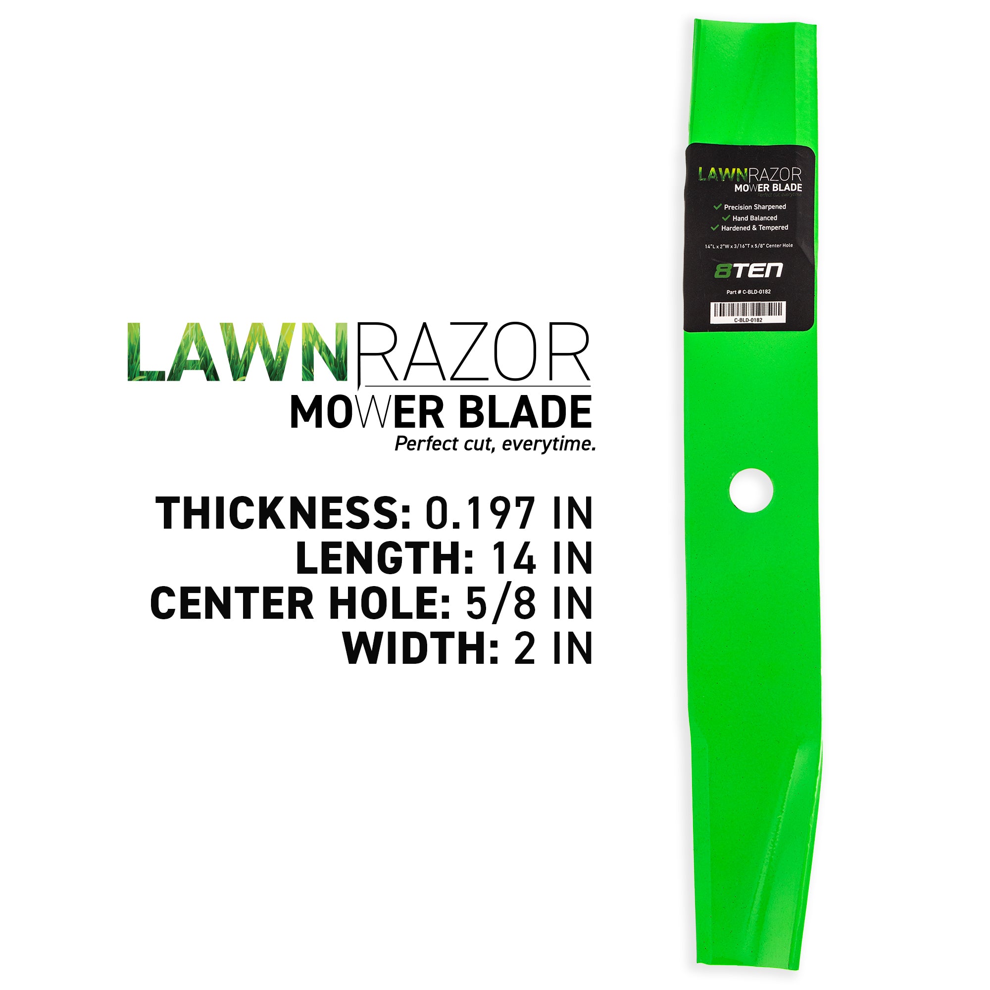 8TEN LawnRAZOR Blade 3-Pack 03498400 00173800 08899800