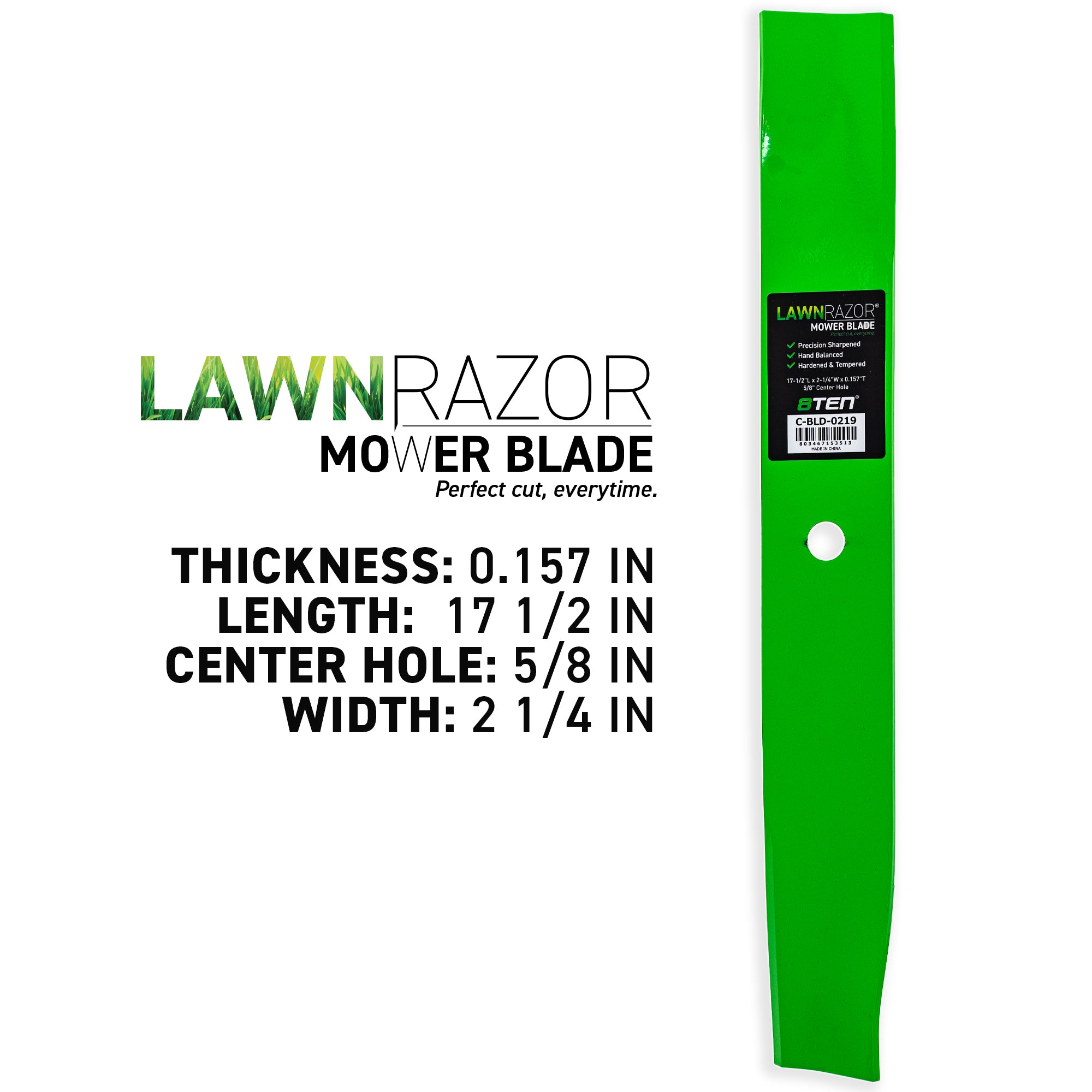 8TEN 810-CBL2431D LawnRAZOR Mower Blade for zOTHER Toro Exmark