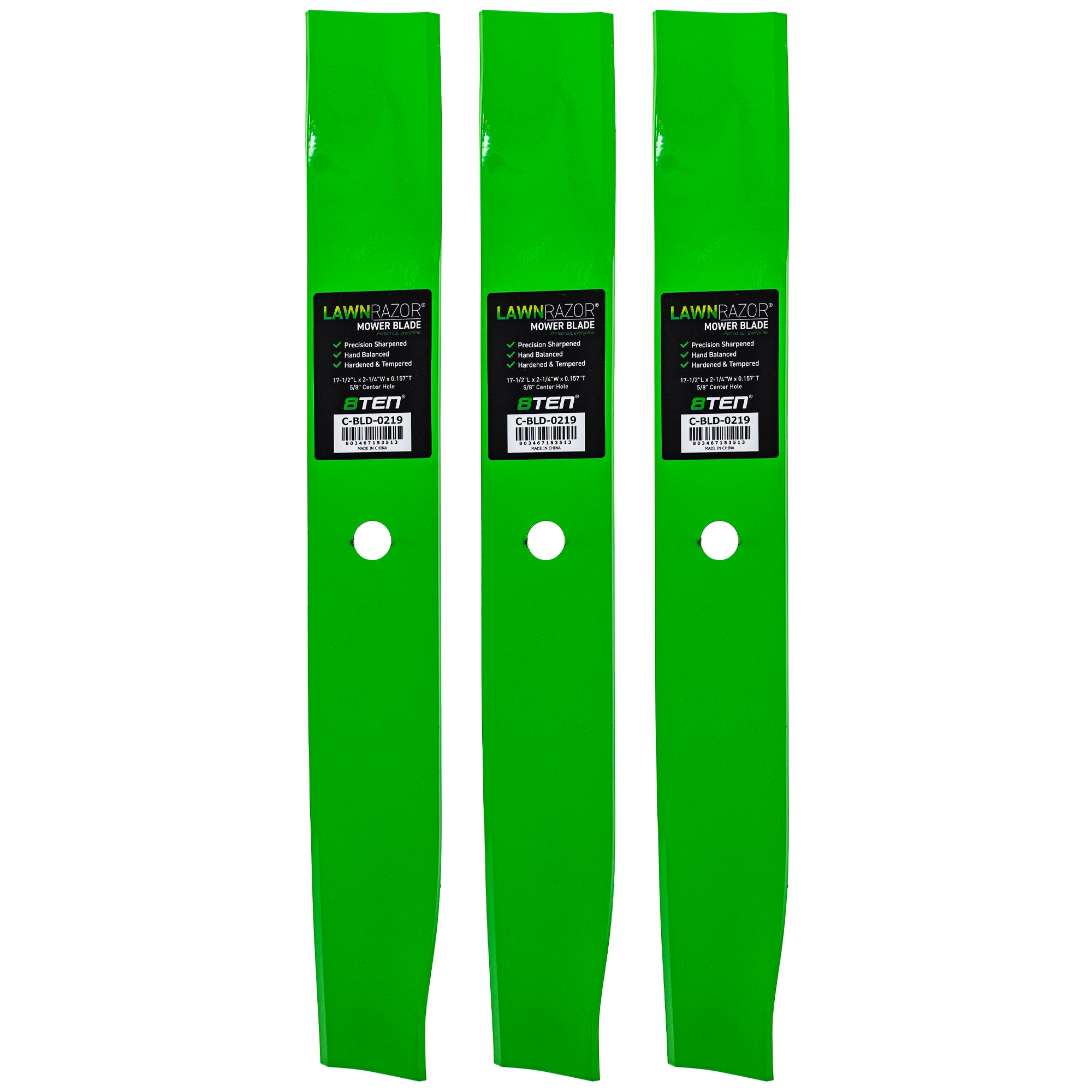 LawnRAZOR Mower Blade 3-Pack for zOTHER Toro Exmark Oregon TimeCutter 8TEN 810-CBL2431D