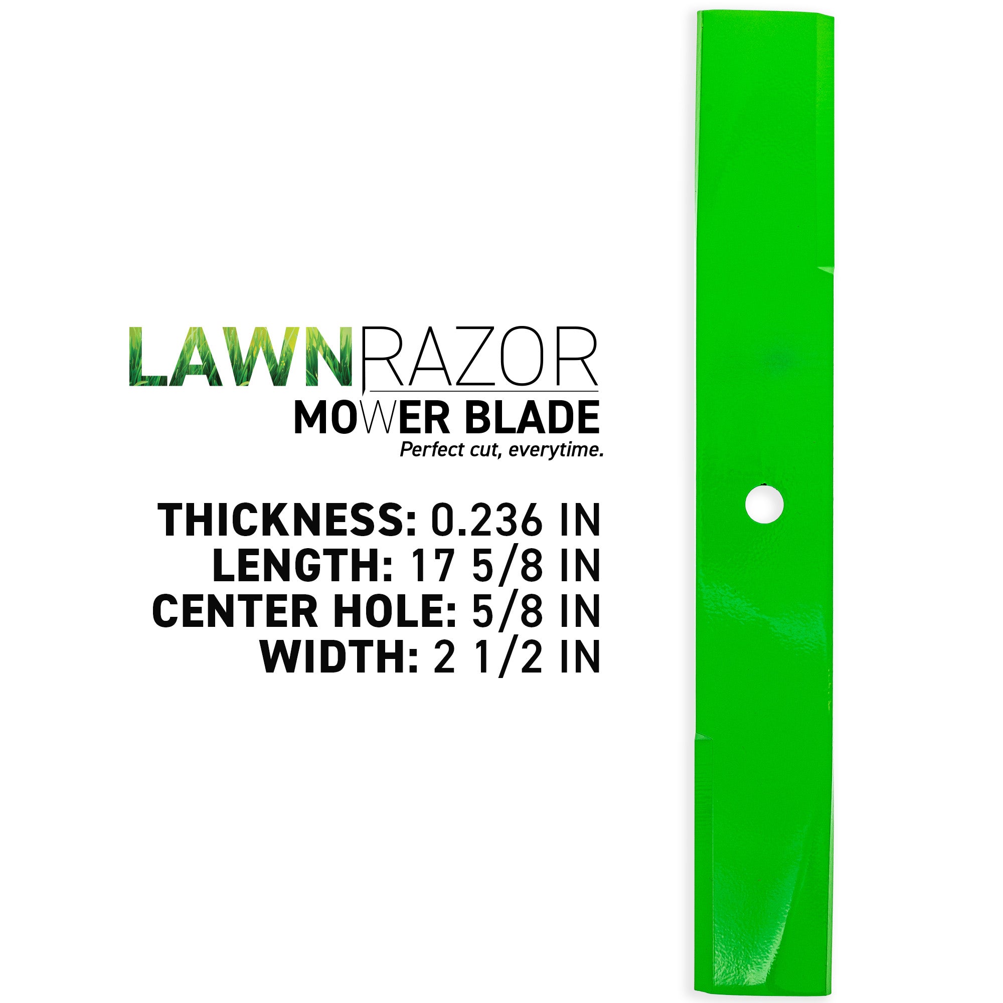 8TEN 810-CBL2521D LawnRAZOR Mower Blade 3-Pack for zOTHER Ariens