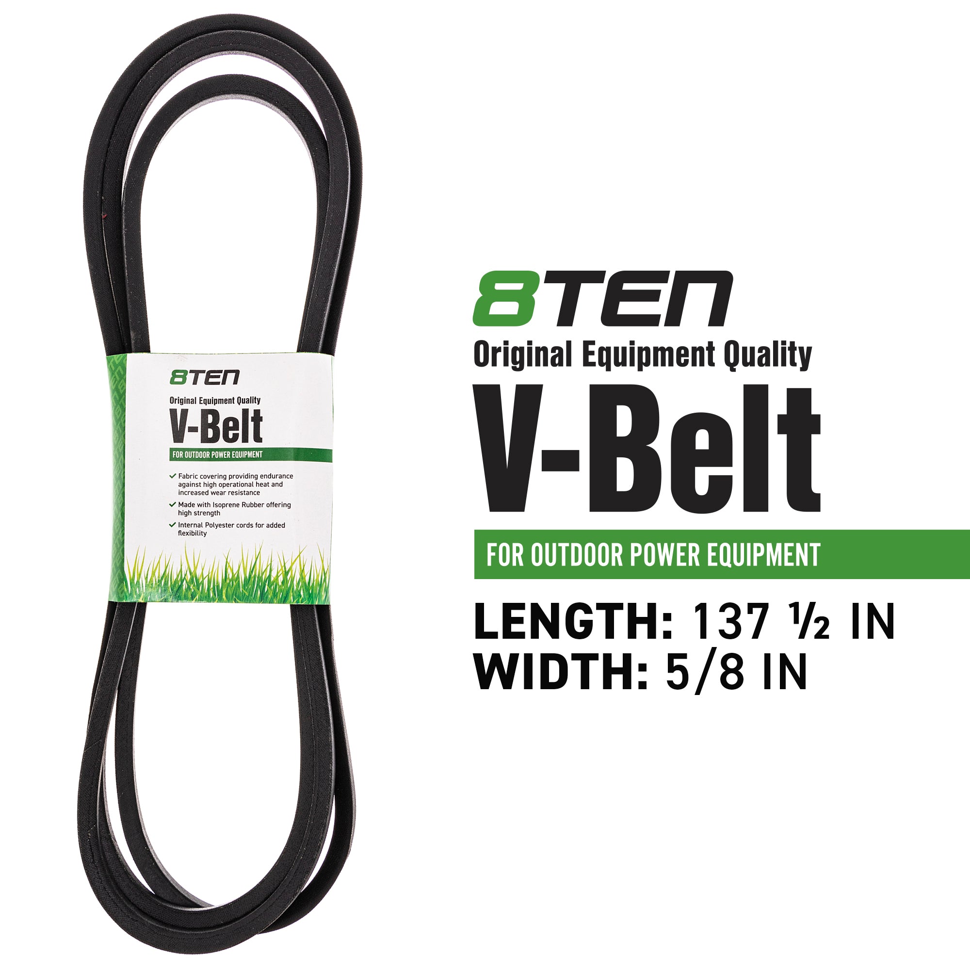 8TEN 810-CBL2251T Transmission Drive Belt for Stens Grasshopper