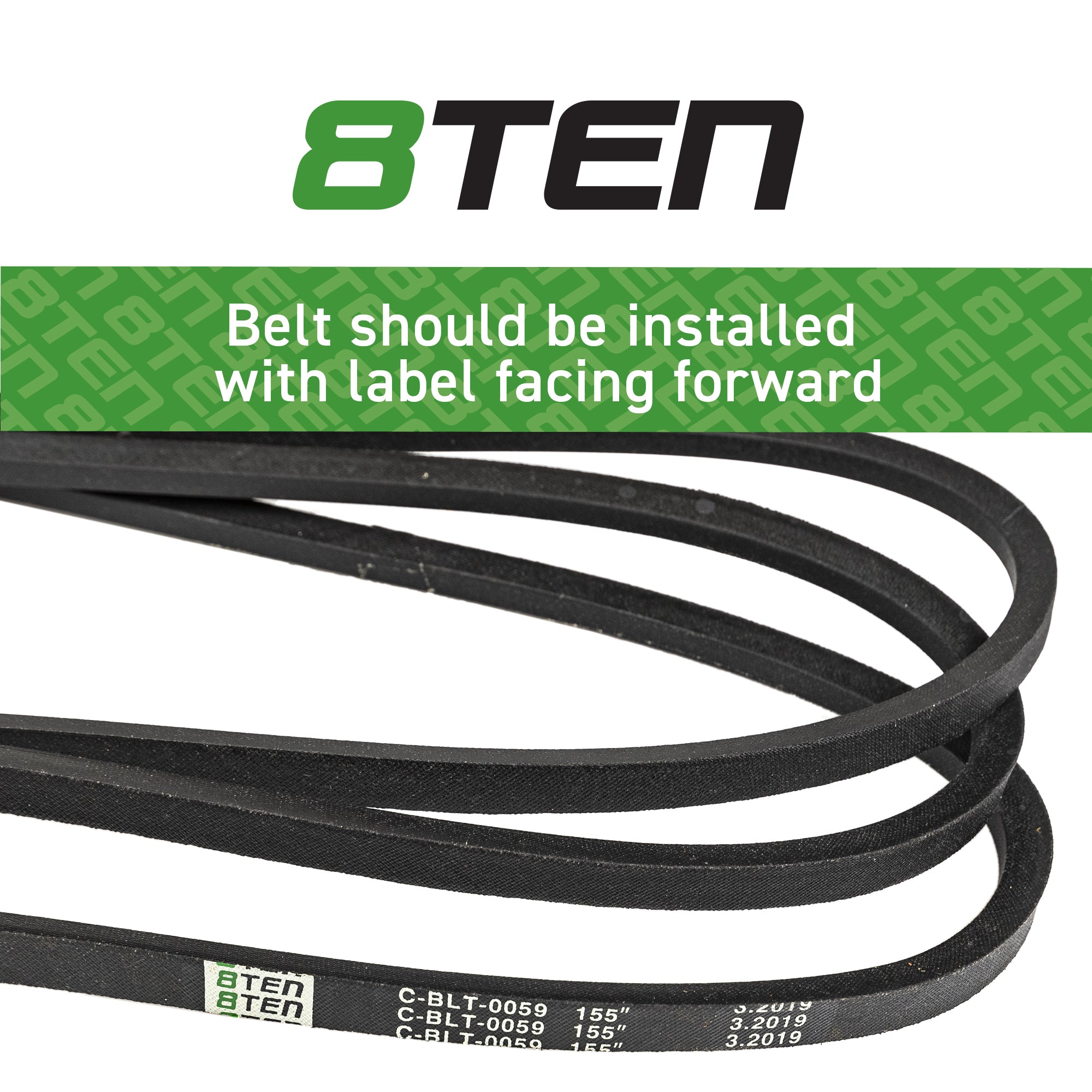 8TEN Deck Belt 482531 482530 482716