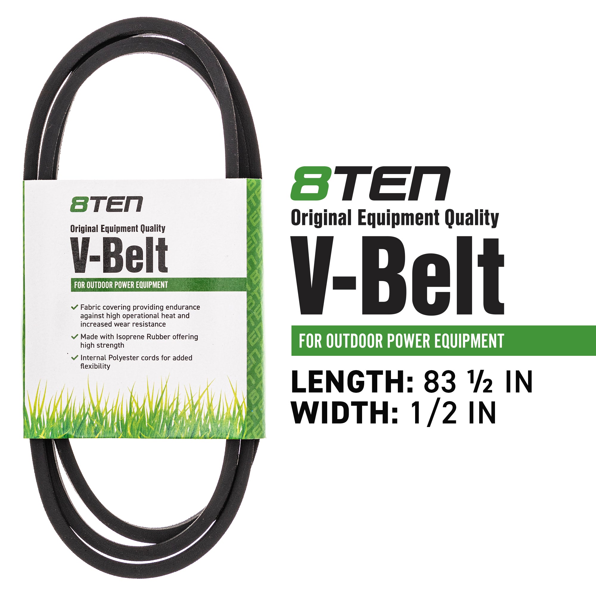 8TEN 810-CBL2349T PTO Clutch Belt for Toro Exmark Stens Oregon MTD