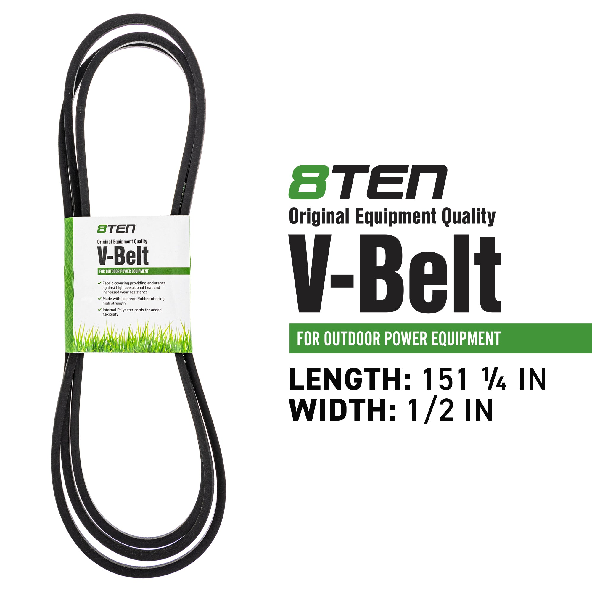 8TEN 810-CBL2393T Deck Belt for Stens Snapper Oregon ZT3000B2450CE