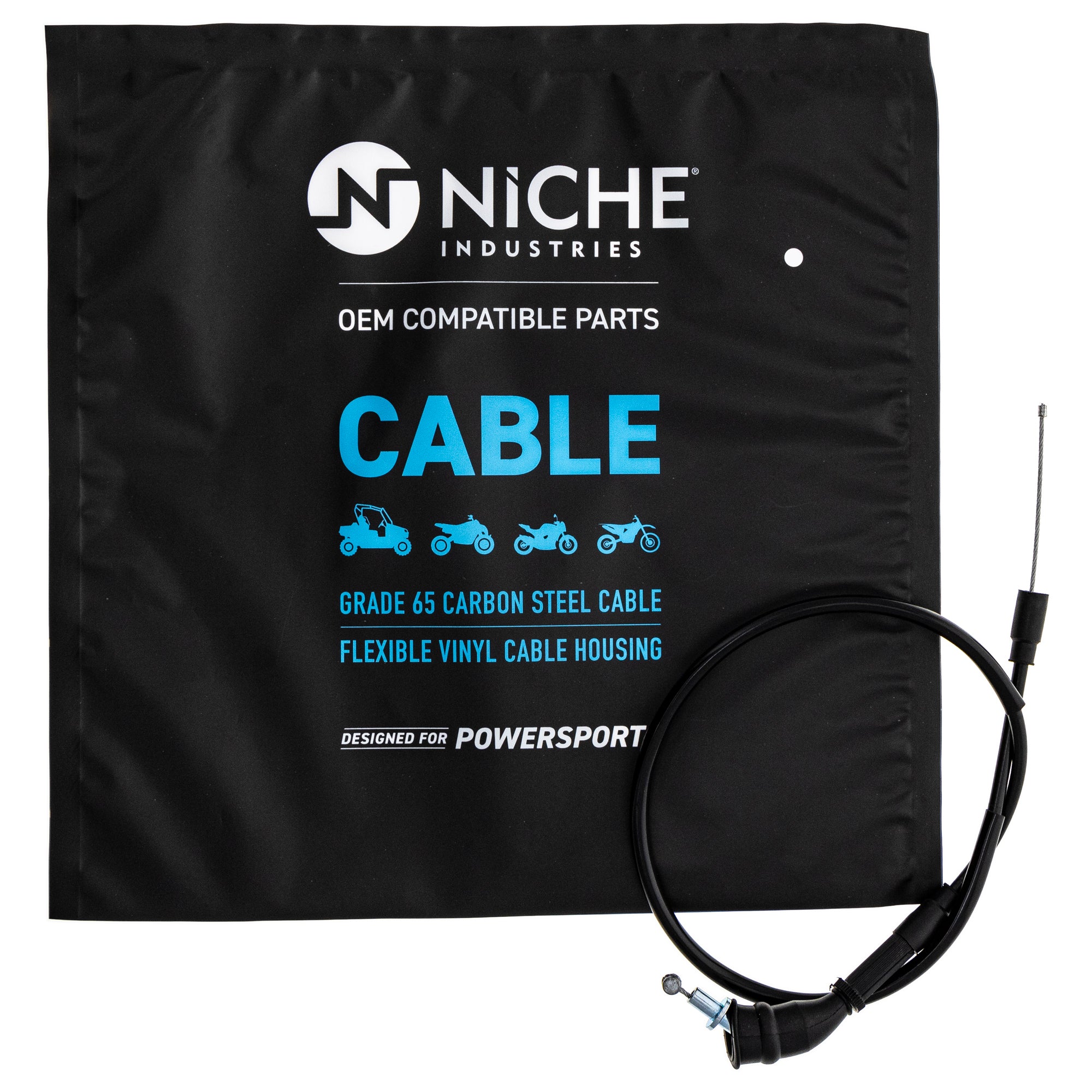 NICHE 519-CCB2232L Throttle Cable for zOTHER PW80