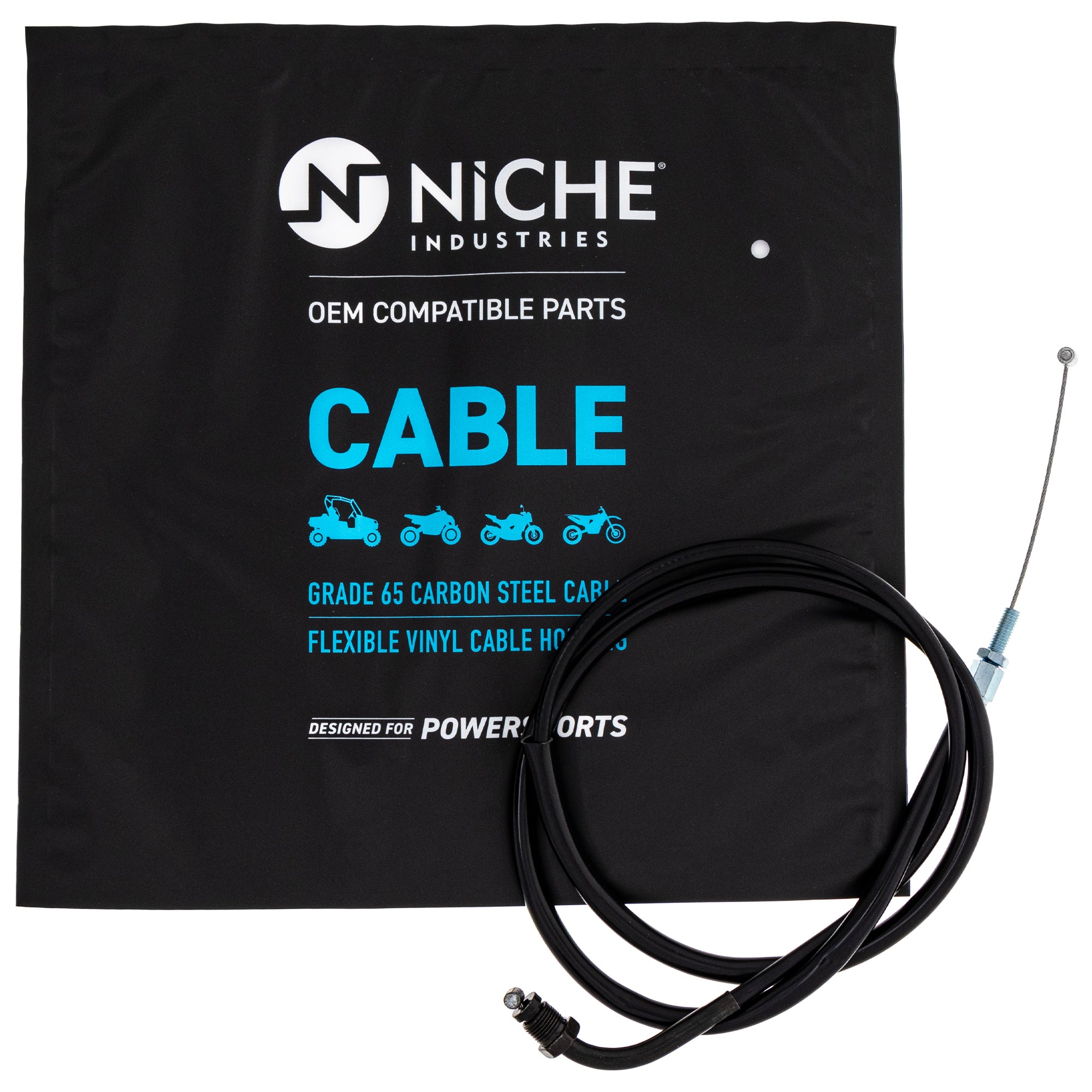 NICHE 519-CCB2252L Throttle Cable for zOTHER Super Nighthawk Custom