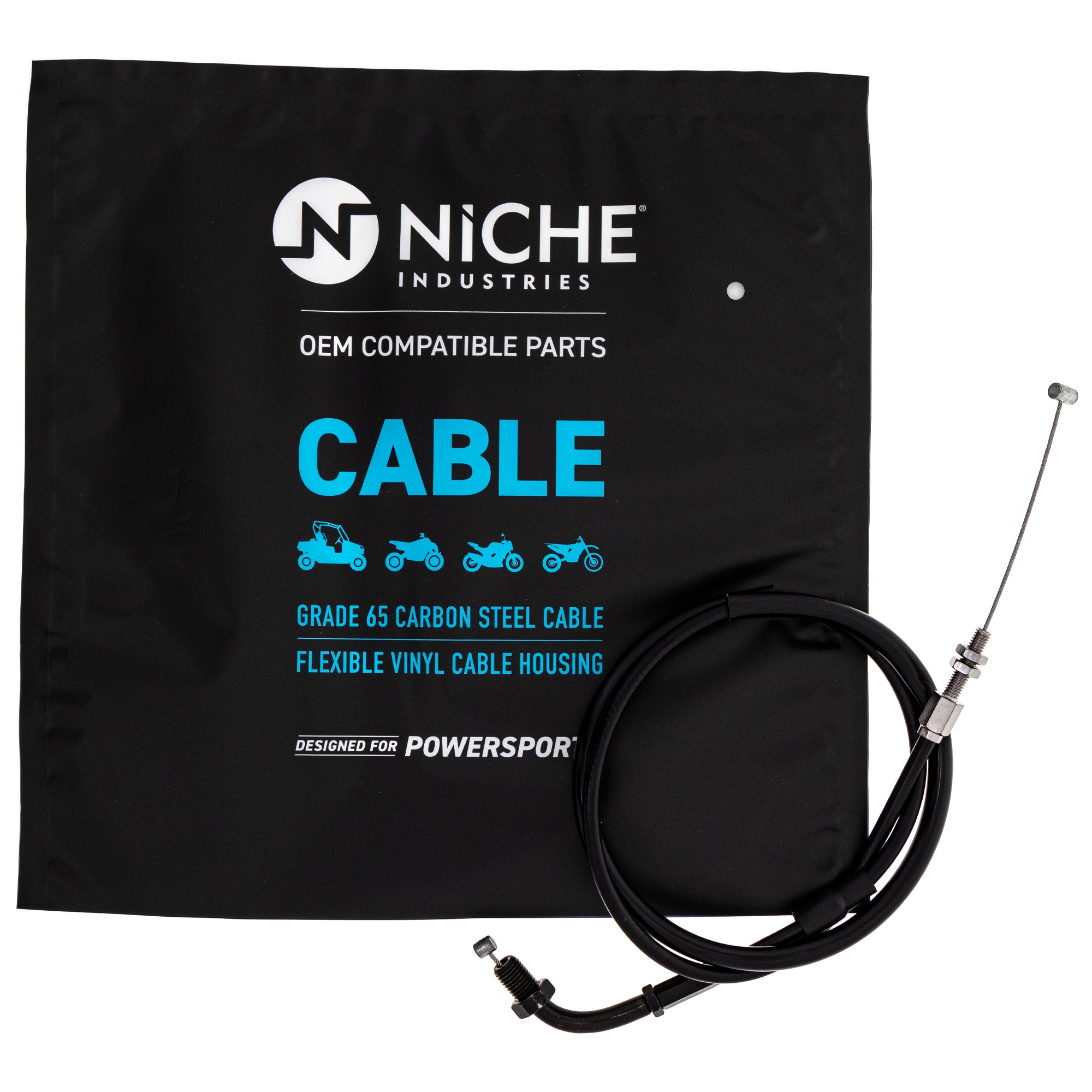 NICHE 519-CCB2253L Pull Throttle Cable for zOTHER Shadow Sabre