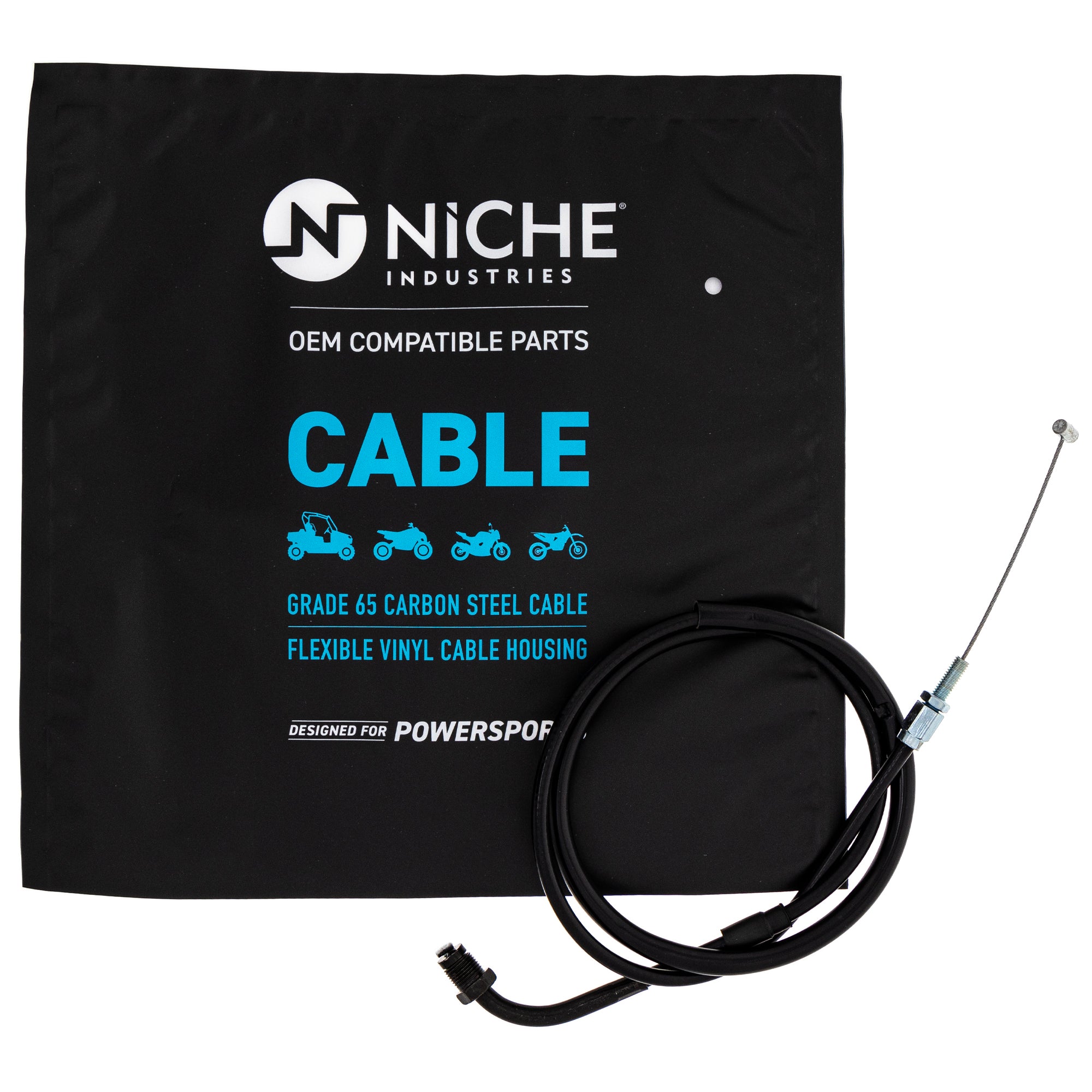 NICHE 519-CCB2264L Push Throttle Cable for zOTHER Sabre Nighthawk