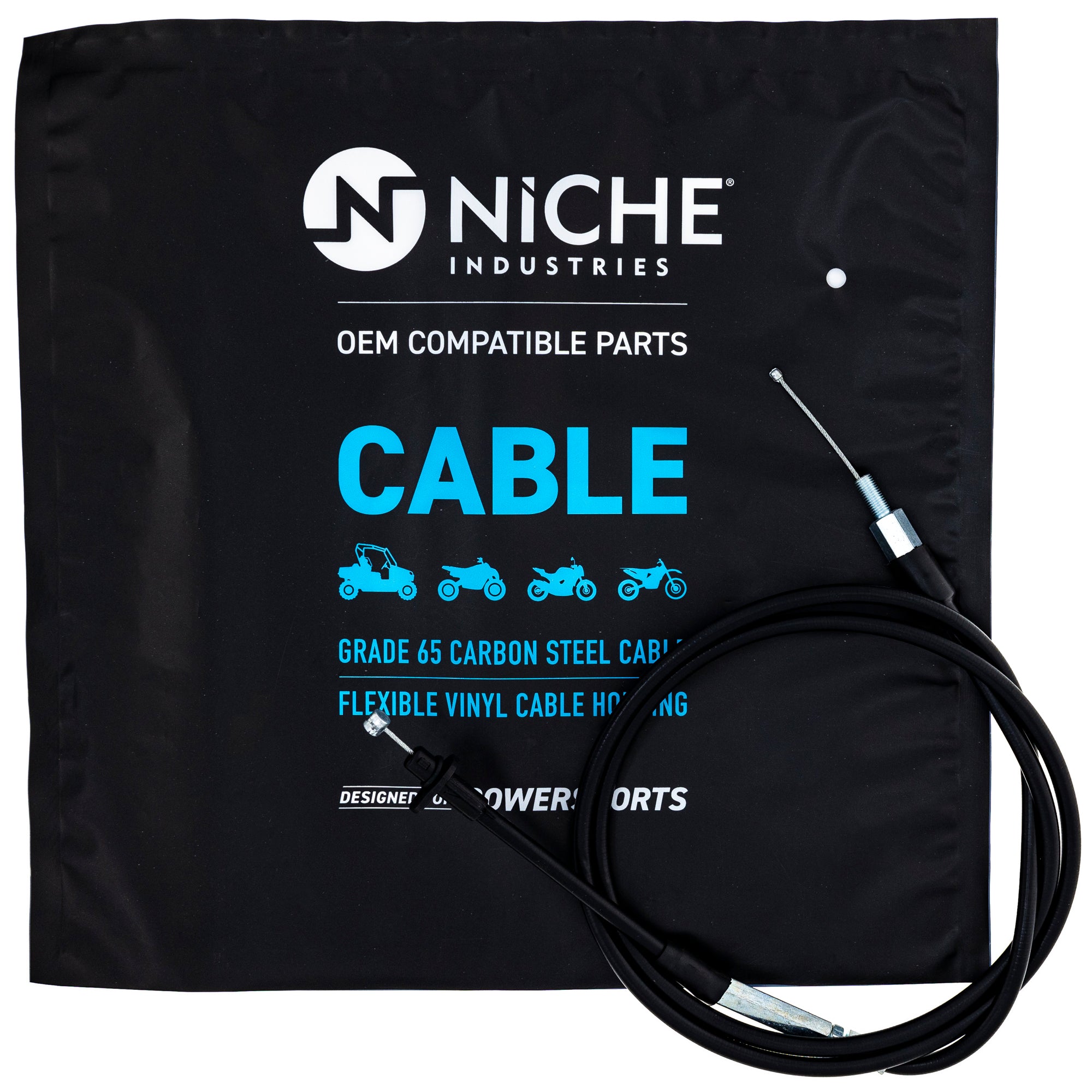 NICHE 519-CCB2284L Throttle Cable for zOTHER Polaris Xpedition Worker