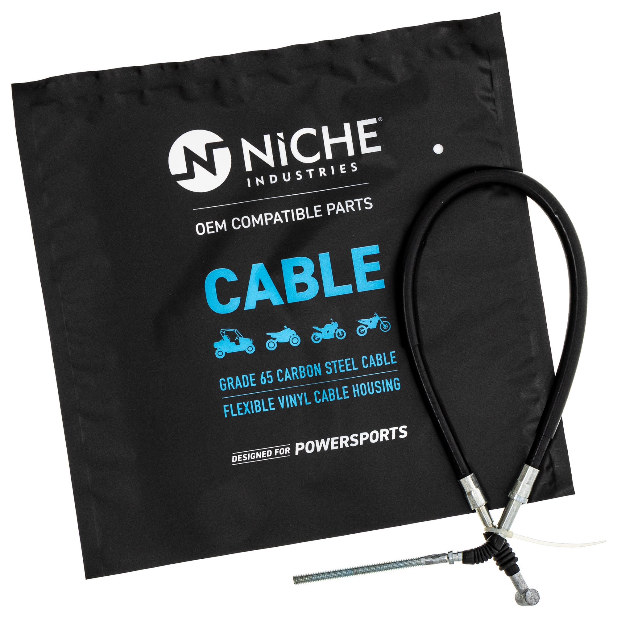 NICHE 519-CCB2332L Foot Brake Cable for zOTHER FourTrax Big ATC250SX