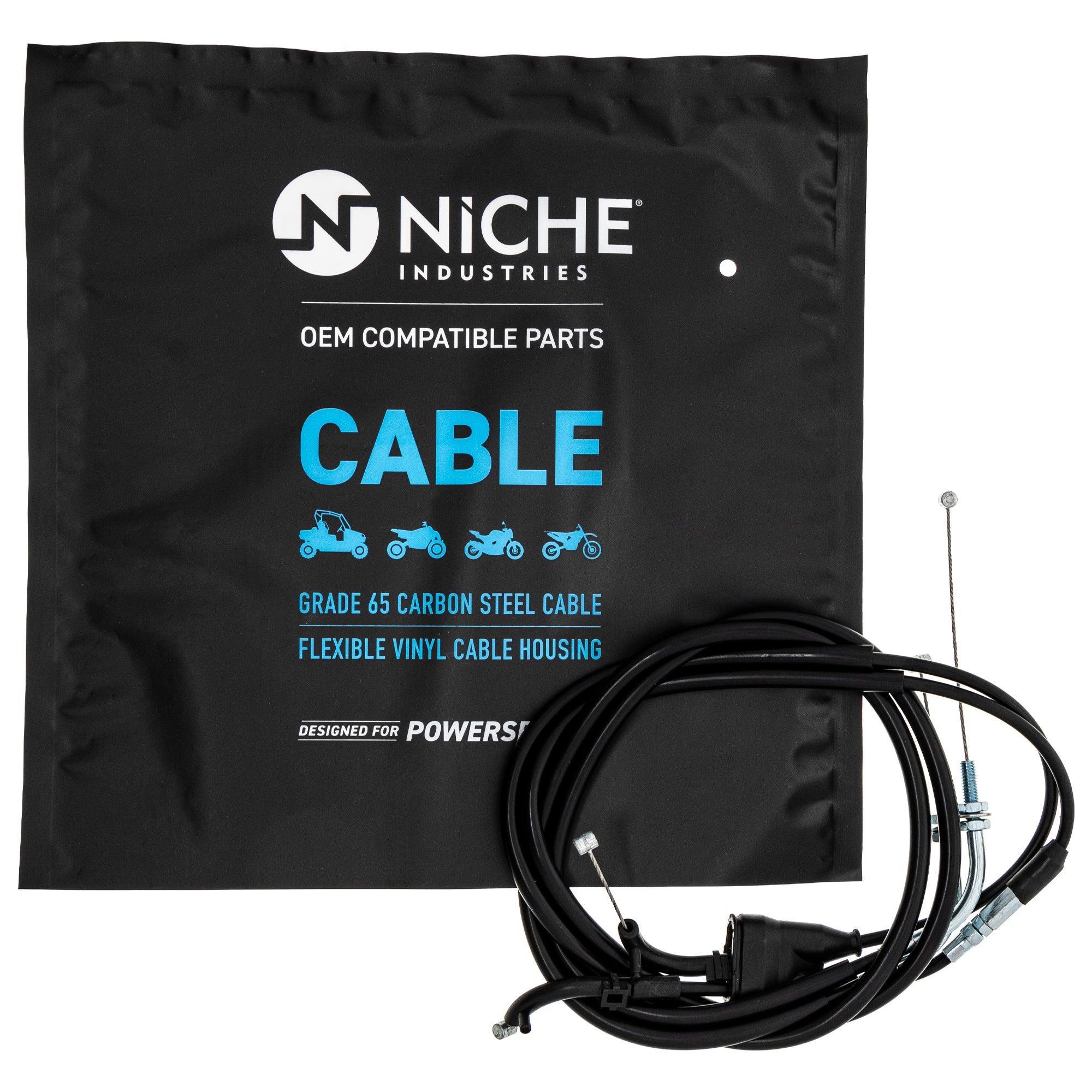 NICHE 519-CCB2456L Throttle Cable Set for zOTHER TTR230