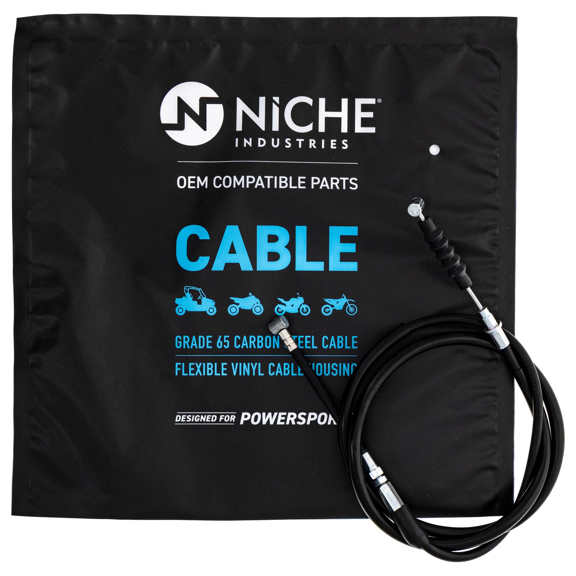 NICHE 519-CCB2490L Clutch Cable for zOTHER RMX250 RM250 RM125