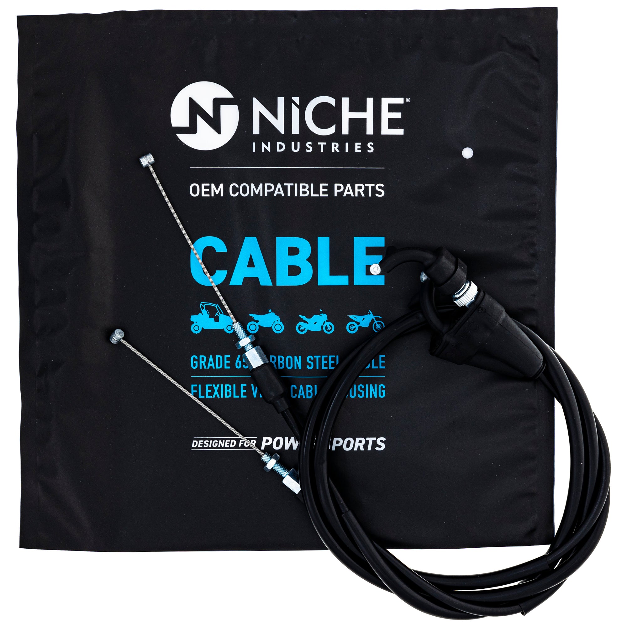 NICHE 519-CCB2525L Throttle Cable Set for zOTHER FX450 FX350 FS450