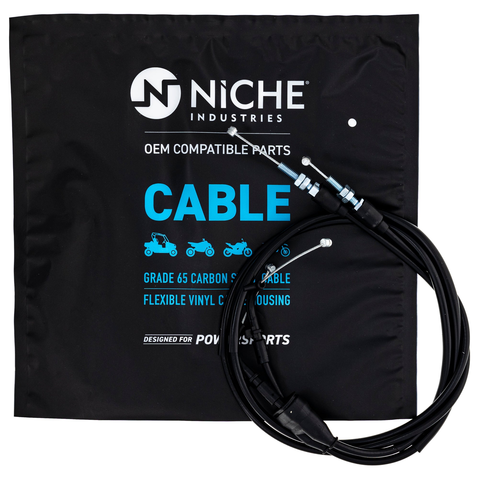 NICHE 519-CCB2689L Throttle Cable Set for zOTHER FE450 FE350 FE250