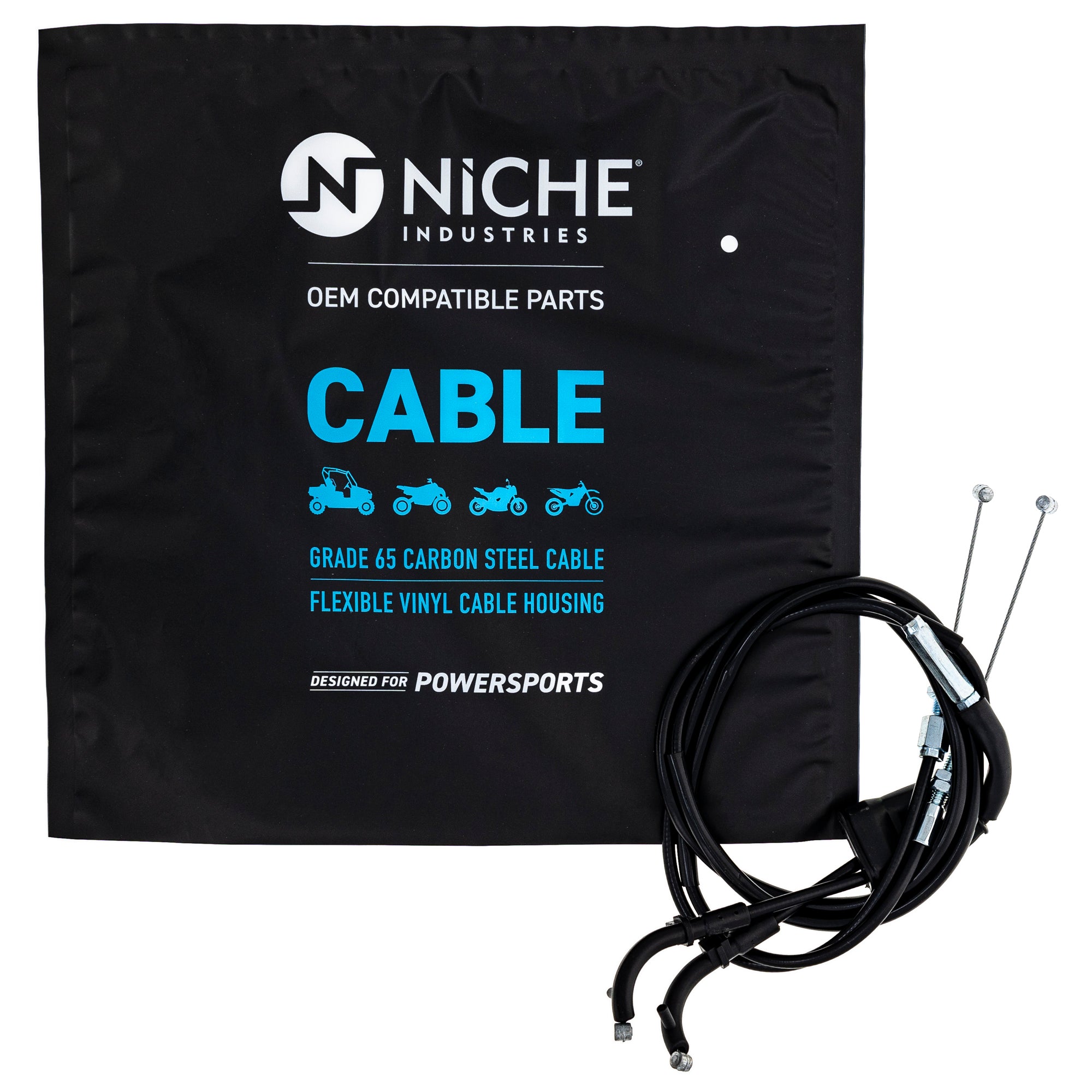 NICHE 519-CCB2691L Throttle Cable Set for zOTHER TTR230