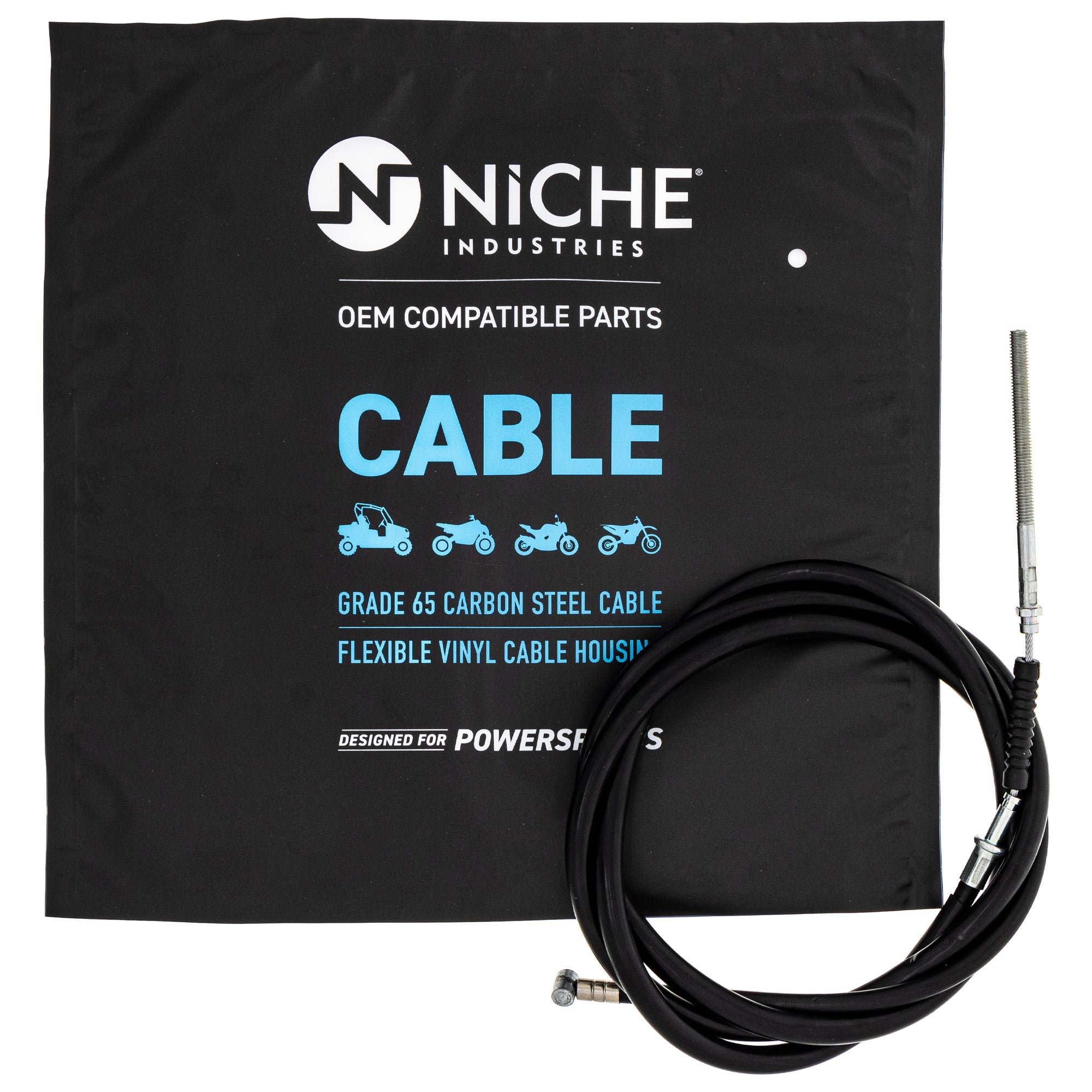 NICHE 519-CCB2726L Hand Brake Cable for zOTHER Big ATC200 ATC185S