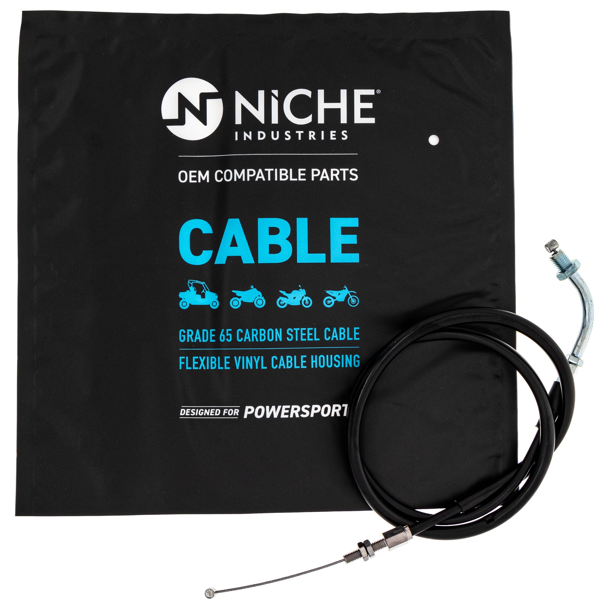 NICHE 519-CCB2780L Pull Throttle Cable for zOTHER Shadow