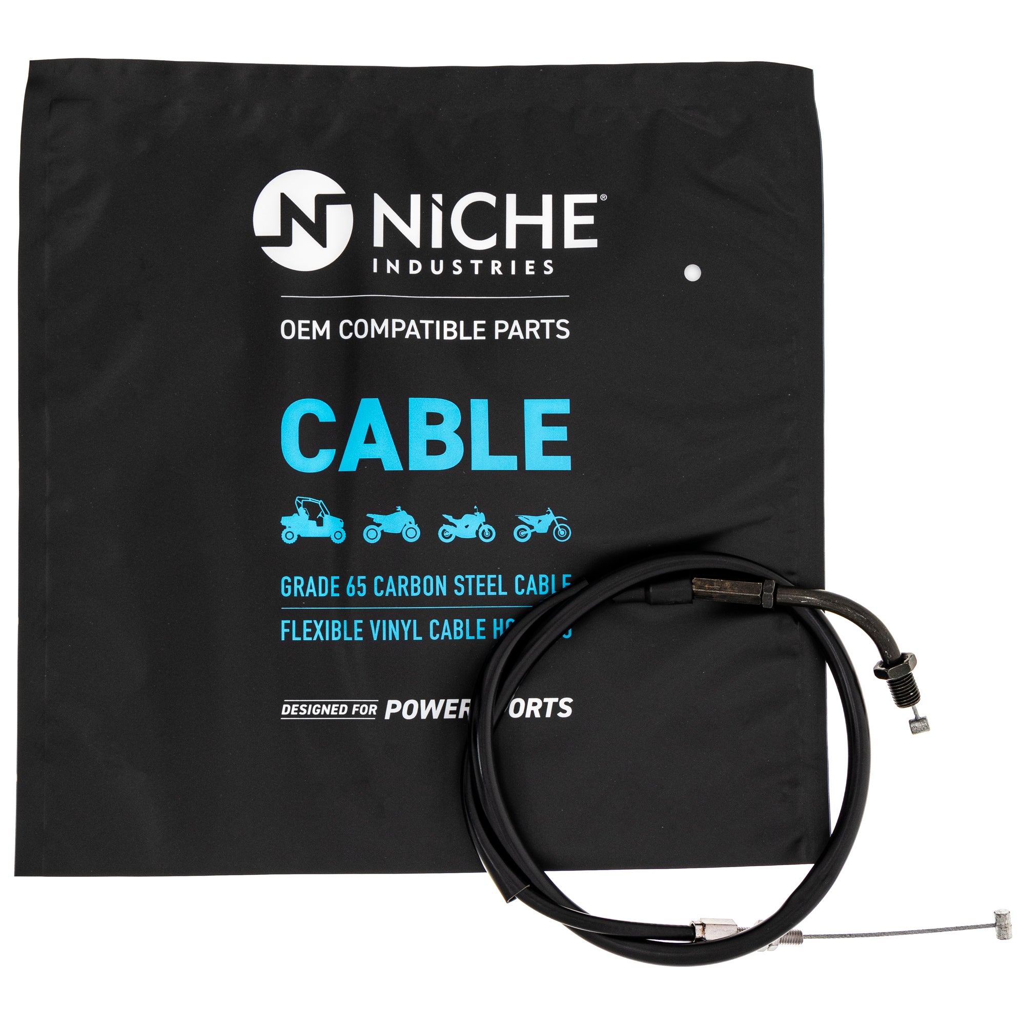NICHE 519-CCB2835L Throttle Cable for zOTHER Interceptor Hawk