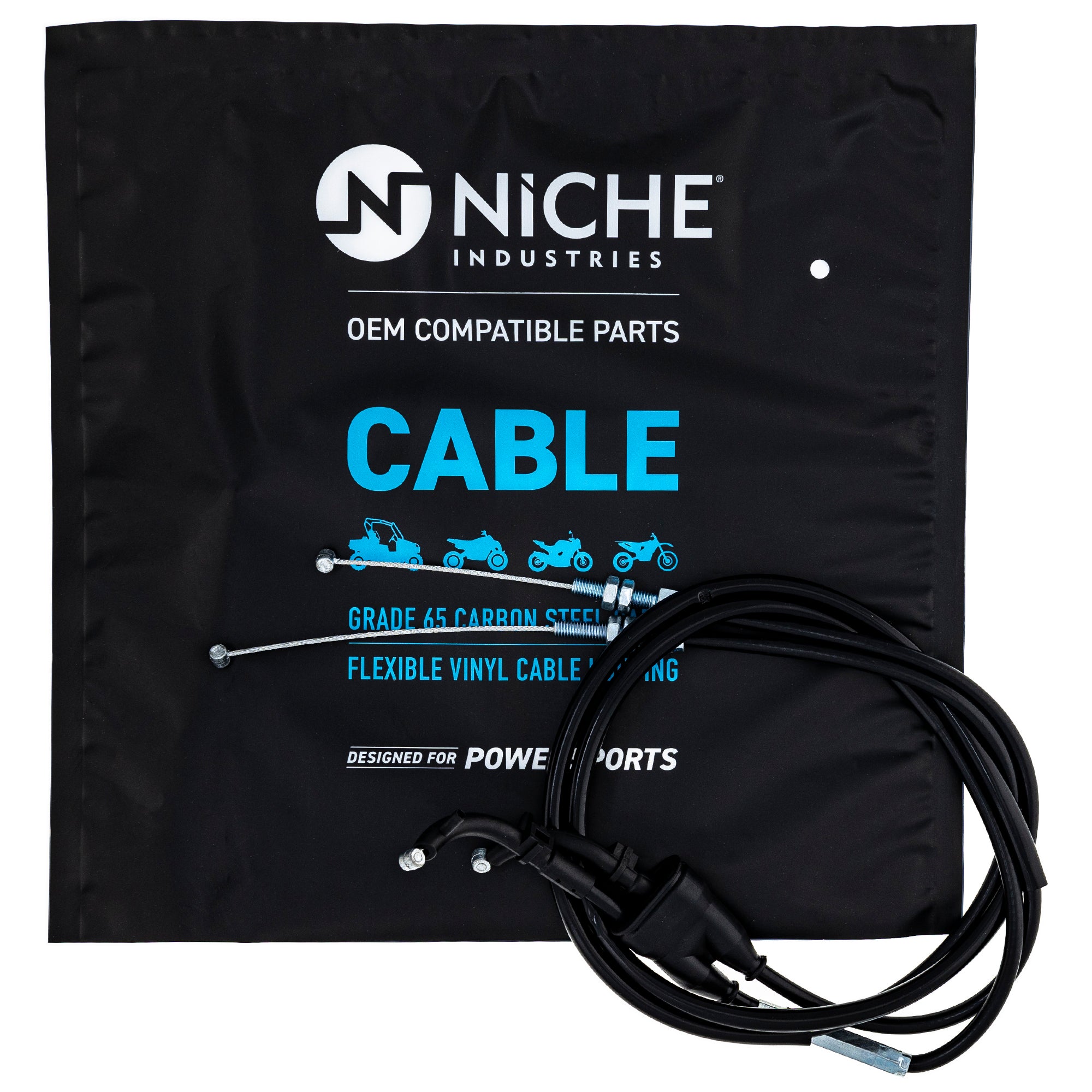 NICHE 519-CCB2882L Throttle Cable Set for zOTHER DR250