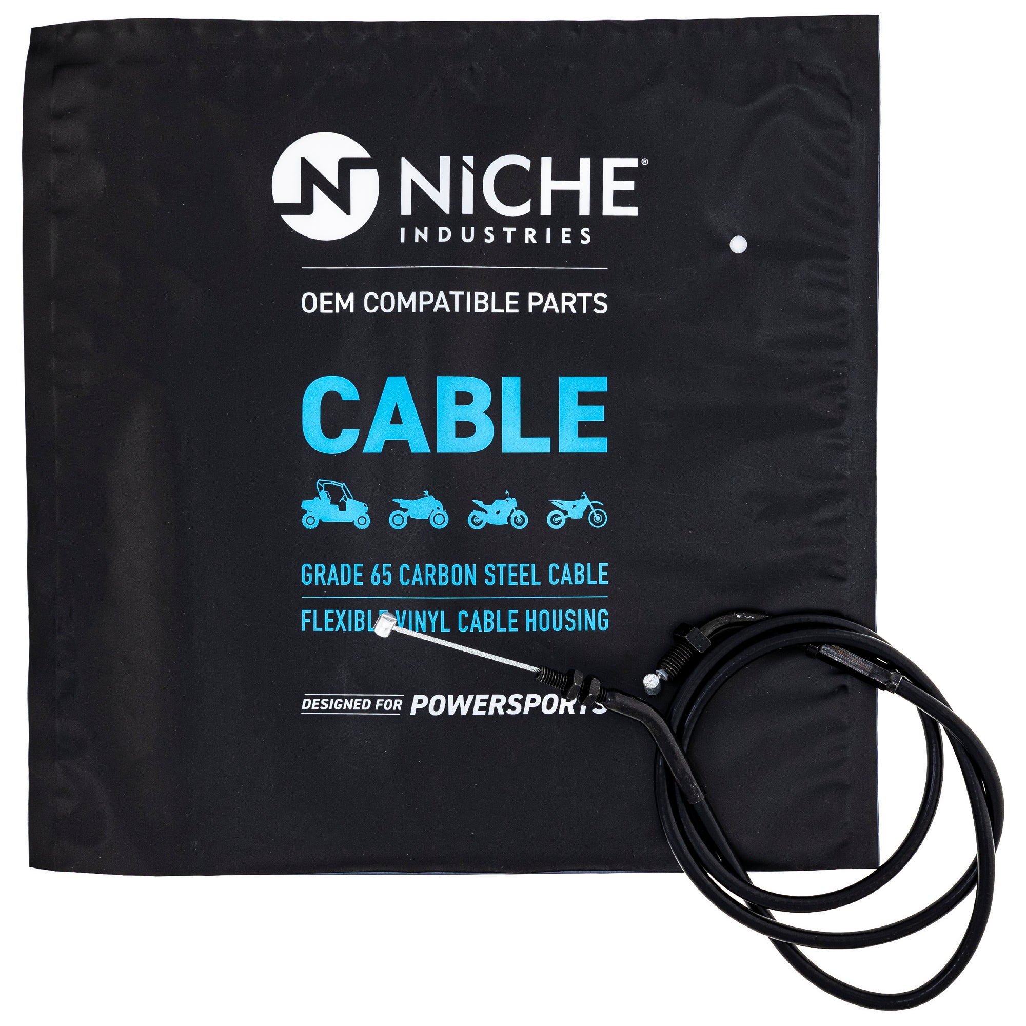 NICHE 519-CCB2969L Throttle Cable for zOTHER KZ750E