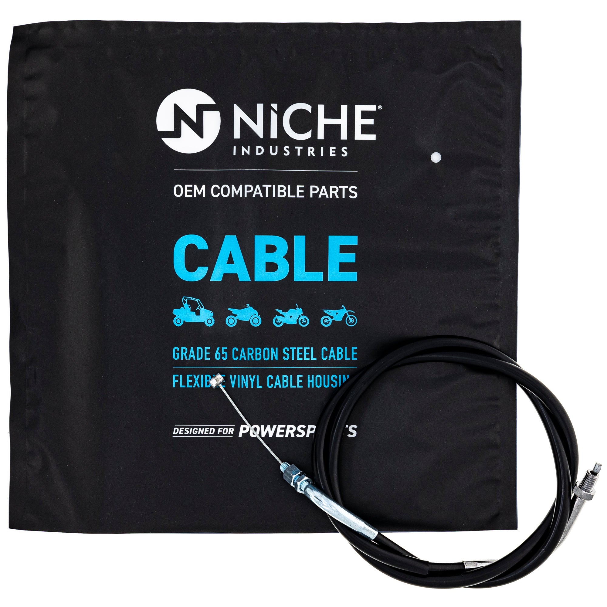 NICHE 519-CCB2036L Push Throttle Cable for zOTHER V