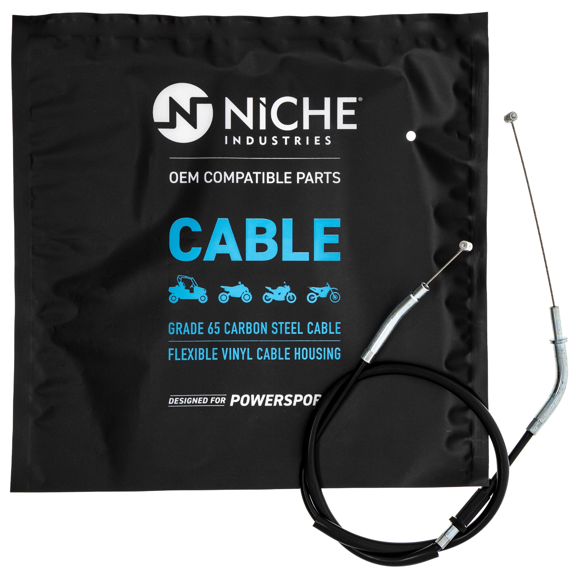 NICHE 519-CCB2063L Push Throttle Cable for zOTHER Ninja