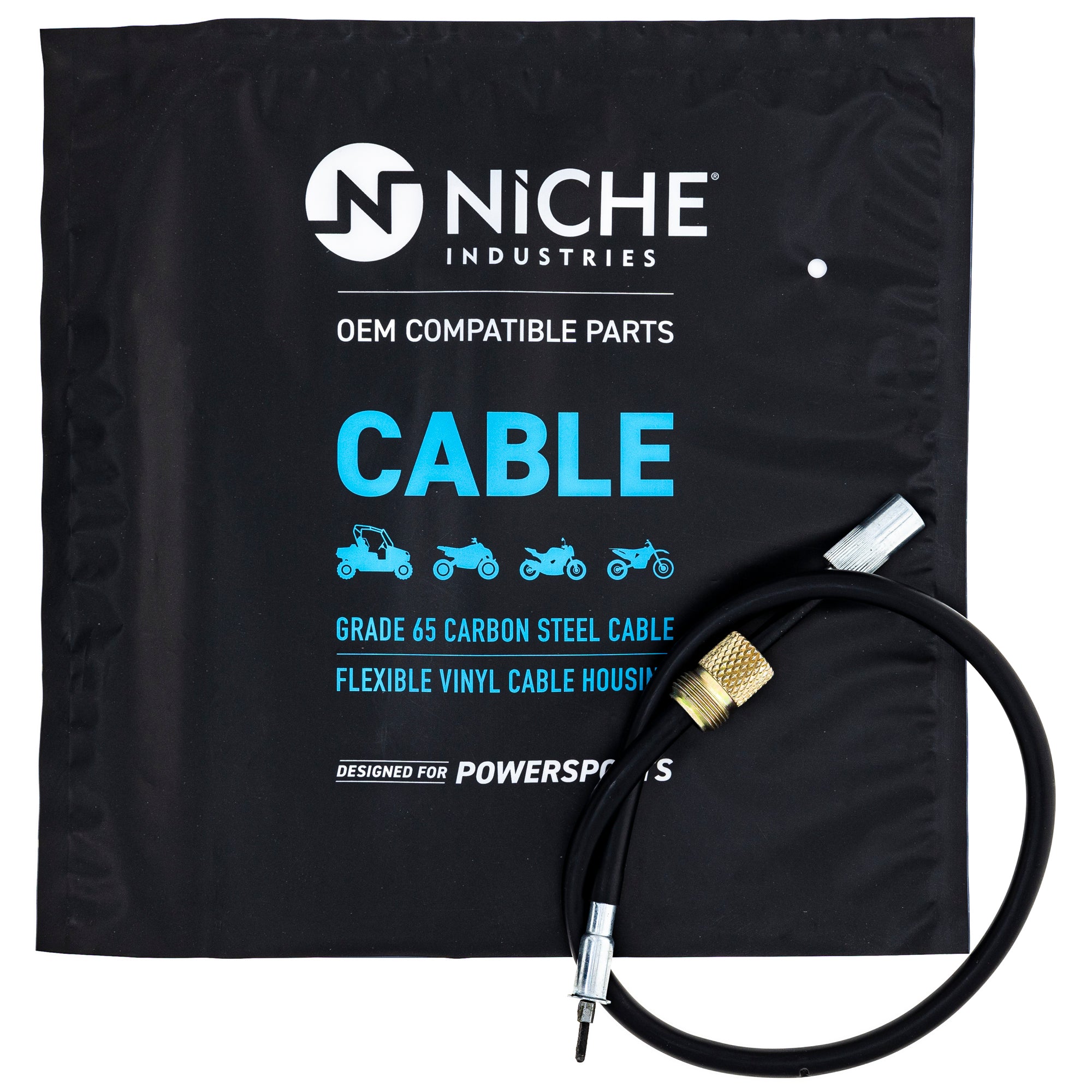 NICHE 519-CCB2124L Tachometer Cable for zOTHER KZ400S KZ400D KZ400A