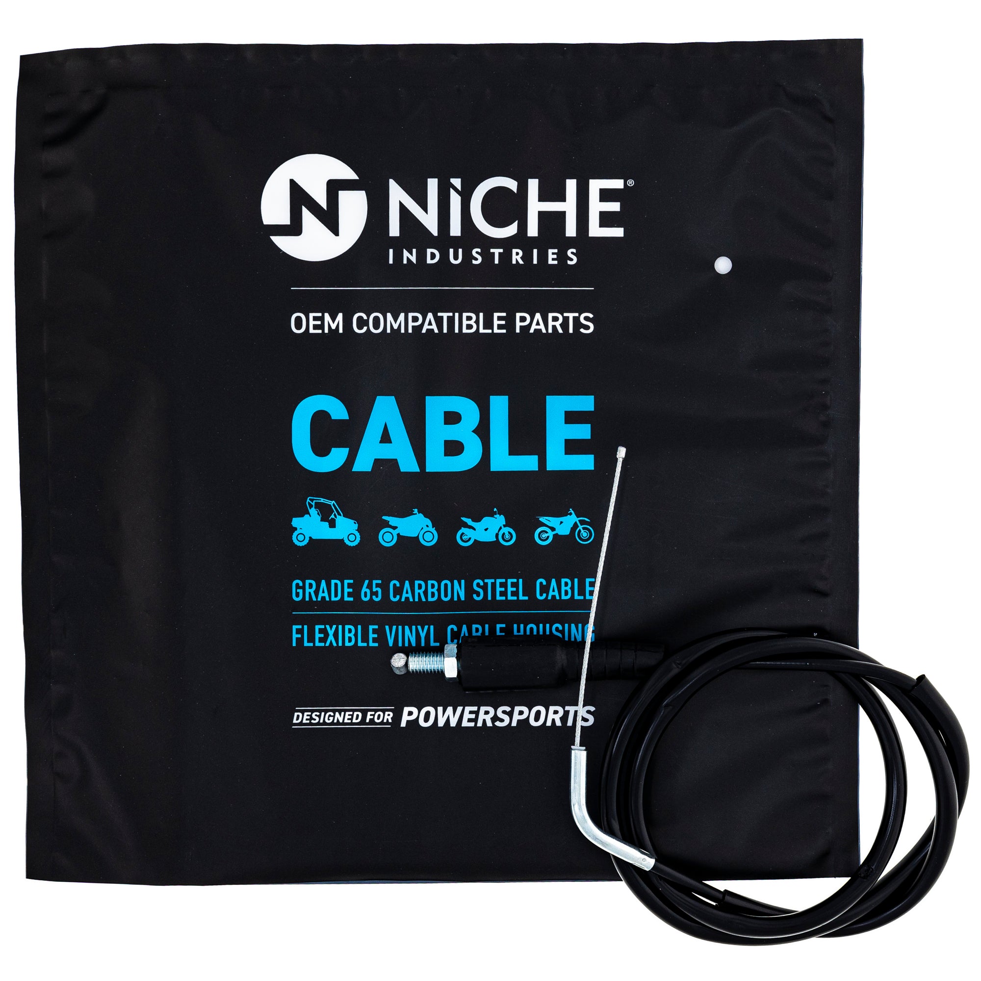 NICHE 519-CCB2125L Throttle Cable for zOTHER RMX250 RM250 RM125