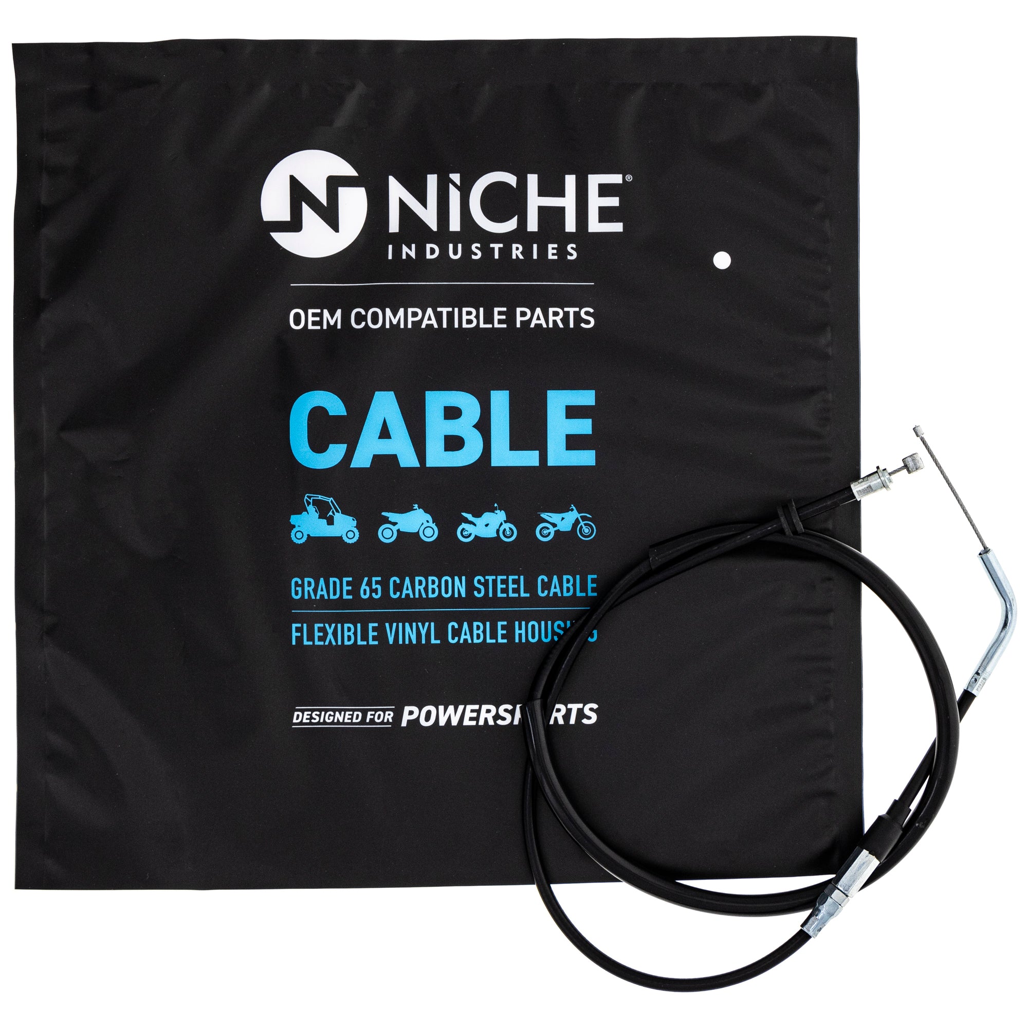 NICHE 519-CCB2133L Throttle Cable for zOTHER Quadrunner