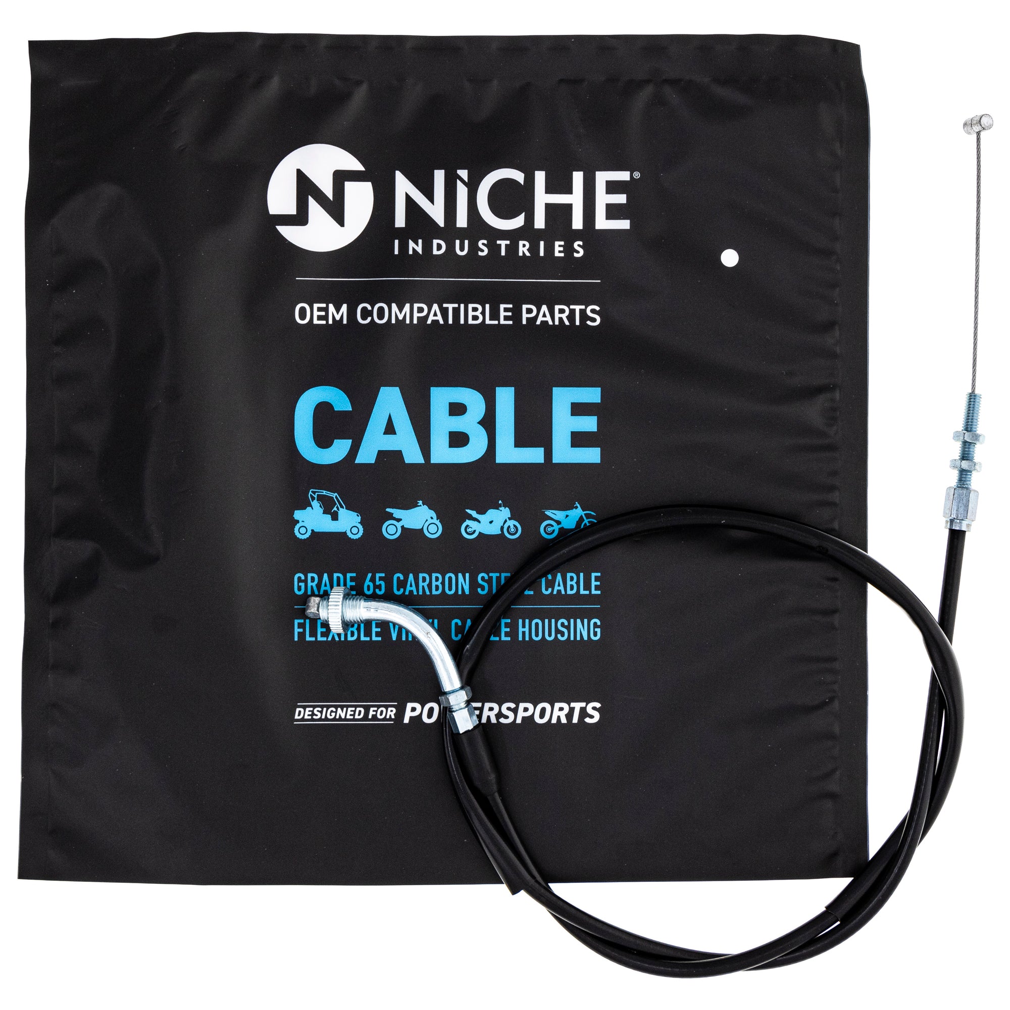 NICHE 519-CCB2146L Pull Throttle Cable for zOTHER Shadow