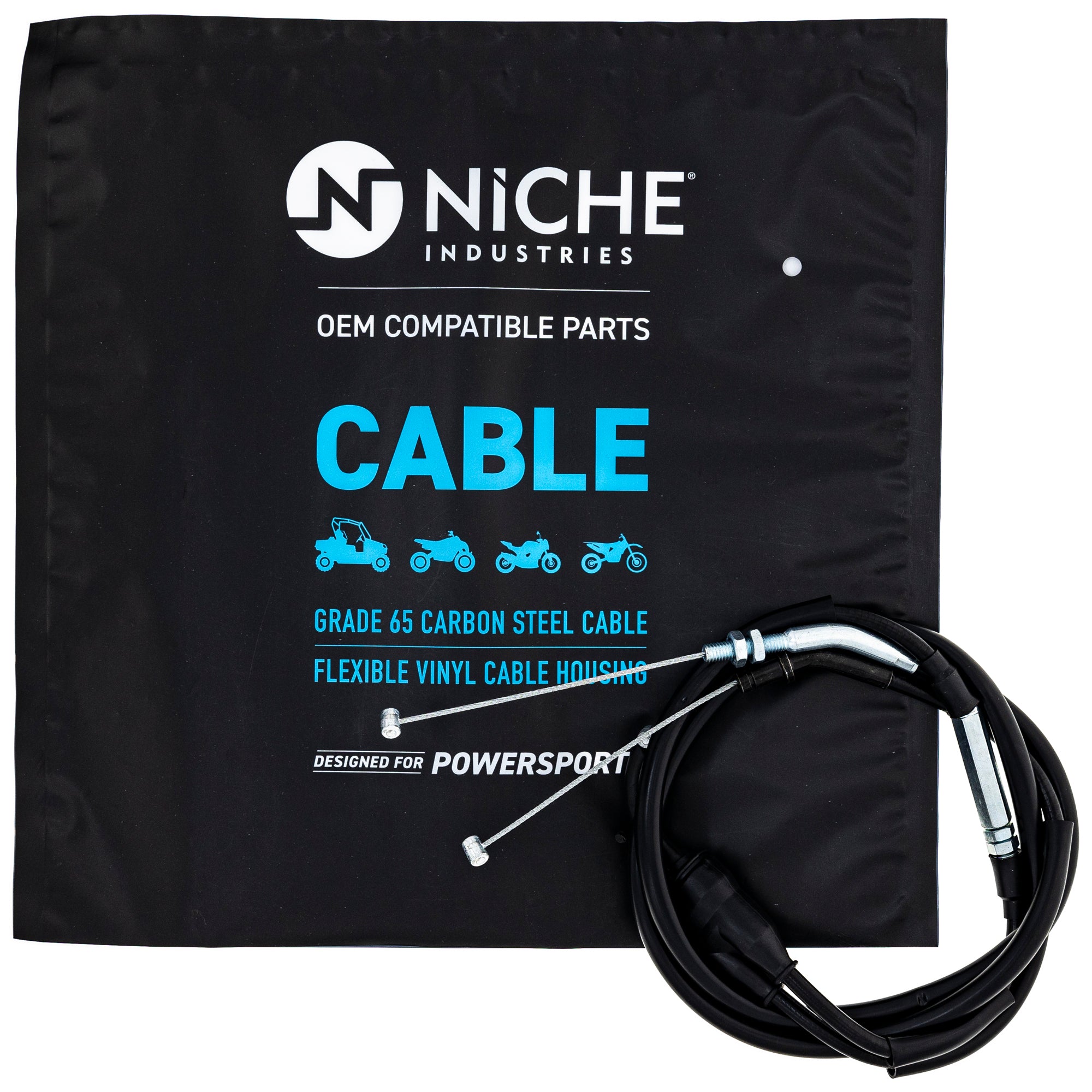 NICHE 519-CCB2154L Throttle Cable Set for zOTHER Seca