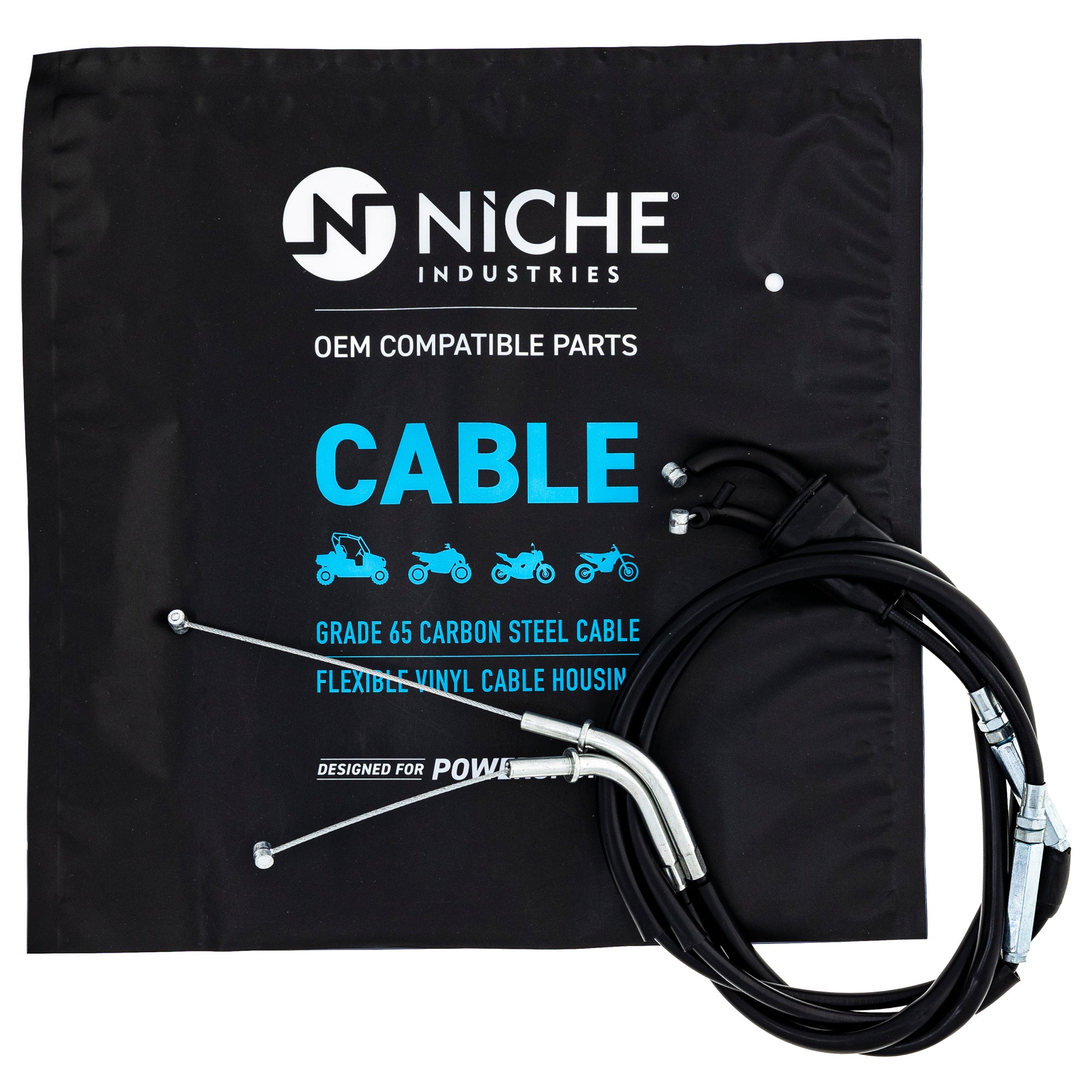NICHE 519-CCB2172L Throttle Cable Set for zOTHER Ninja