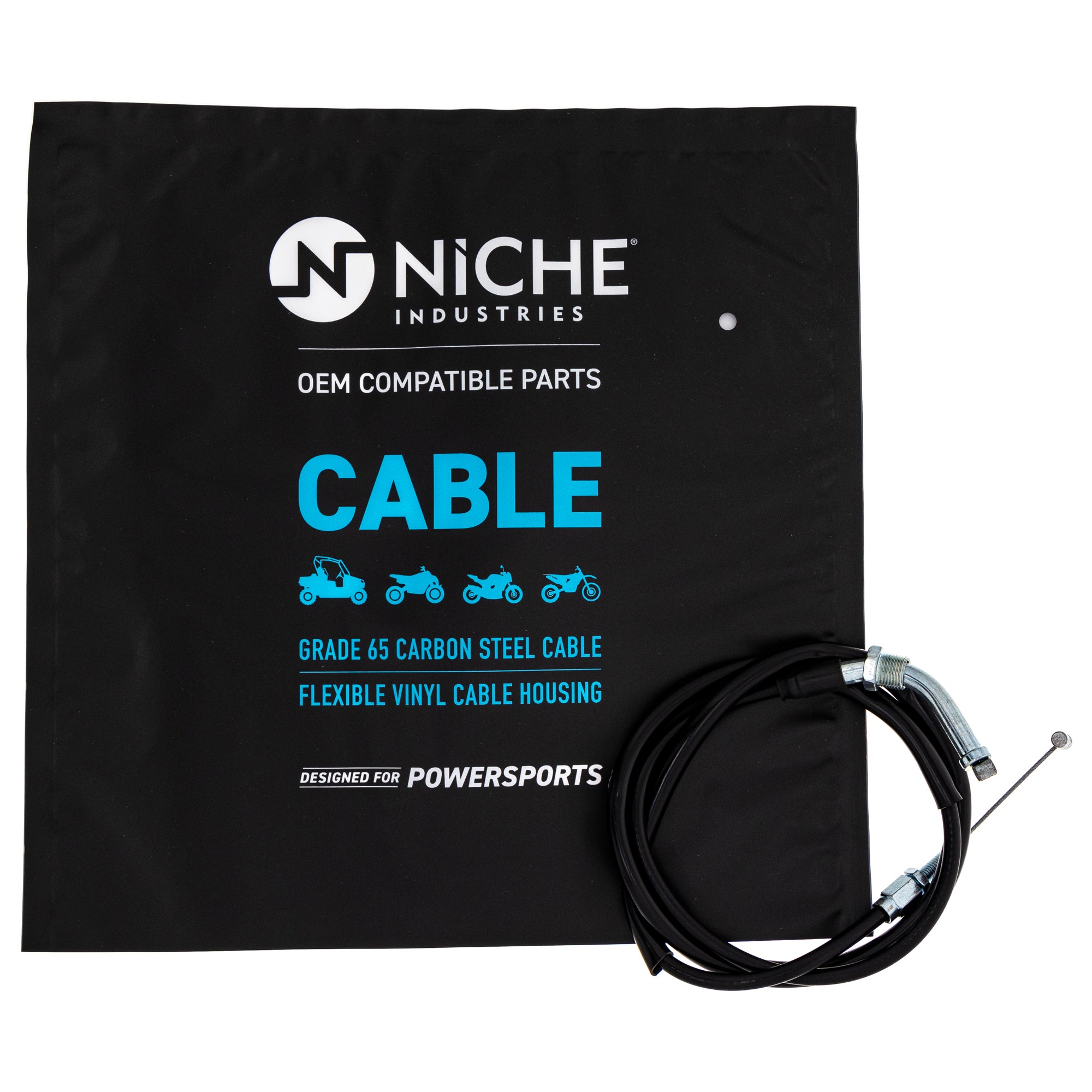 NICHE 519-CCB2116L Push Throttle Cable for zOTHER Shadow