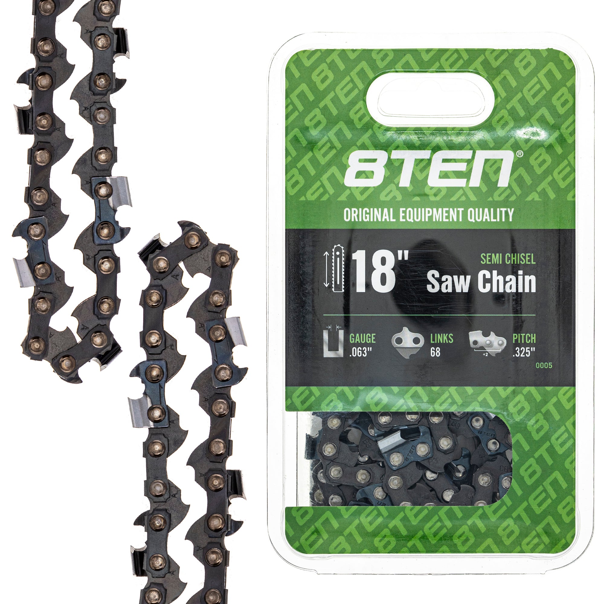 Chainsaw Chain 18 Inch .063 .325 68DL for zOTHER Stens Oregon Ref. Oregon Carlton MS 25 23 8TEN 810-CCC2227H