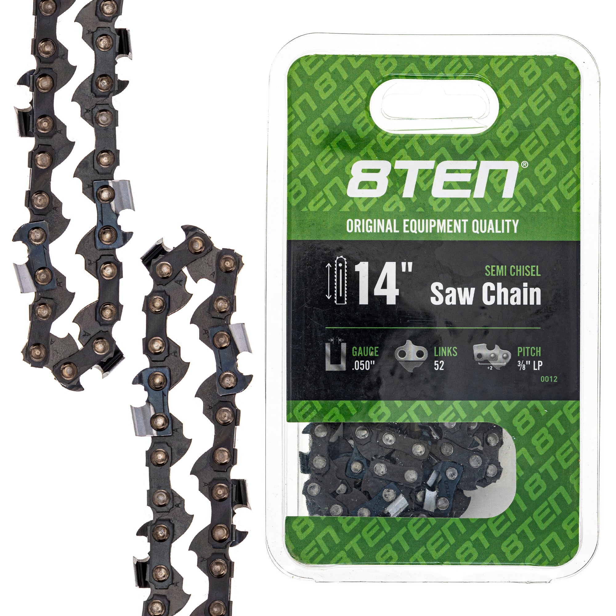 Chainsaw Chain 14 Inch .050 3/8 52DL for zOTHER Stens Oregon Husqvarna Poulan Craftsman 8TEN 810-CCC2234H