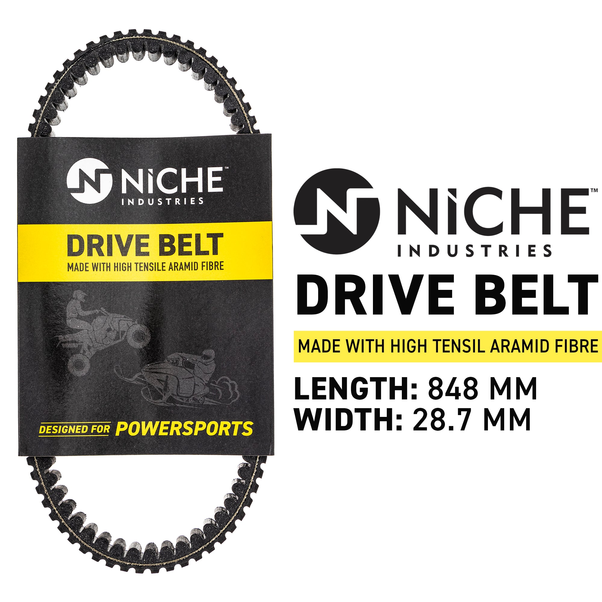 NICHE Drive Belt 3201-242 23100-PWB1-900 0823-364