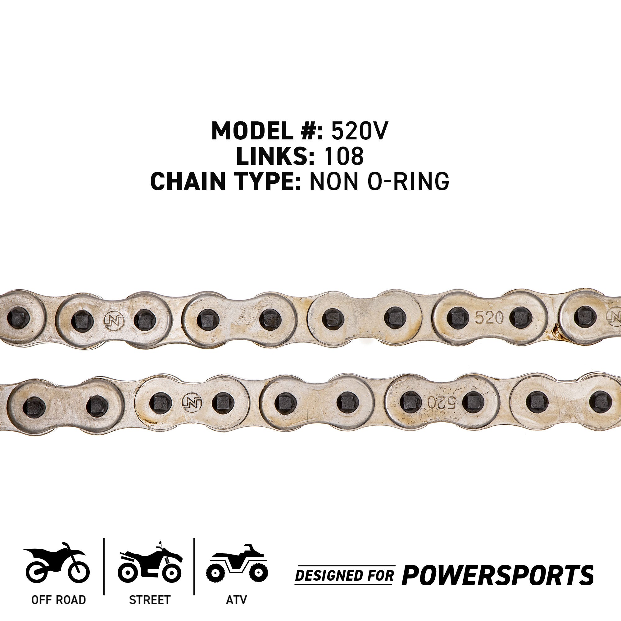 Sprocket Chain Set for Kawasaki ZZR250 14/47 Tooth 520 O-Ring Front