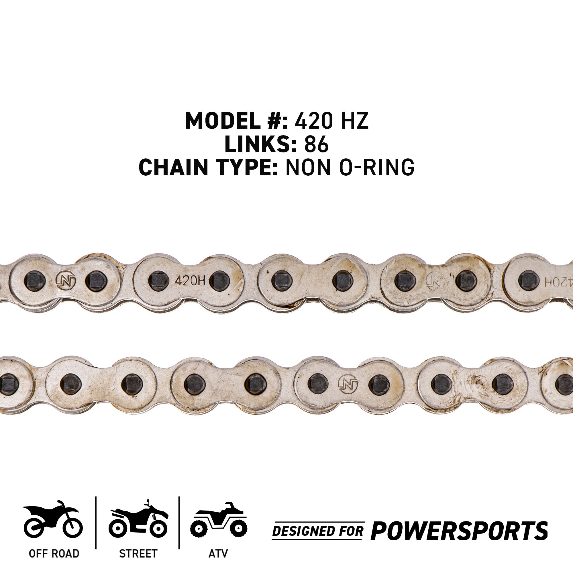 Sprocket Chain Set for Honda CT70 ST70 CL70 15/35 Tooth 420 O-Ring